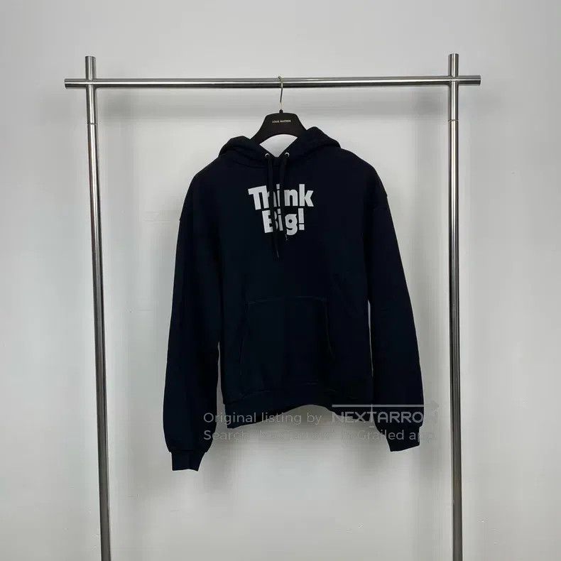 Balenciaga Balenciaga Logo hoodie black Size US L / EU 52-54 / 3 - 1 Thumbnail
