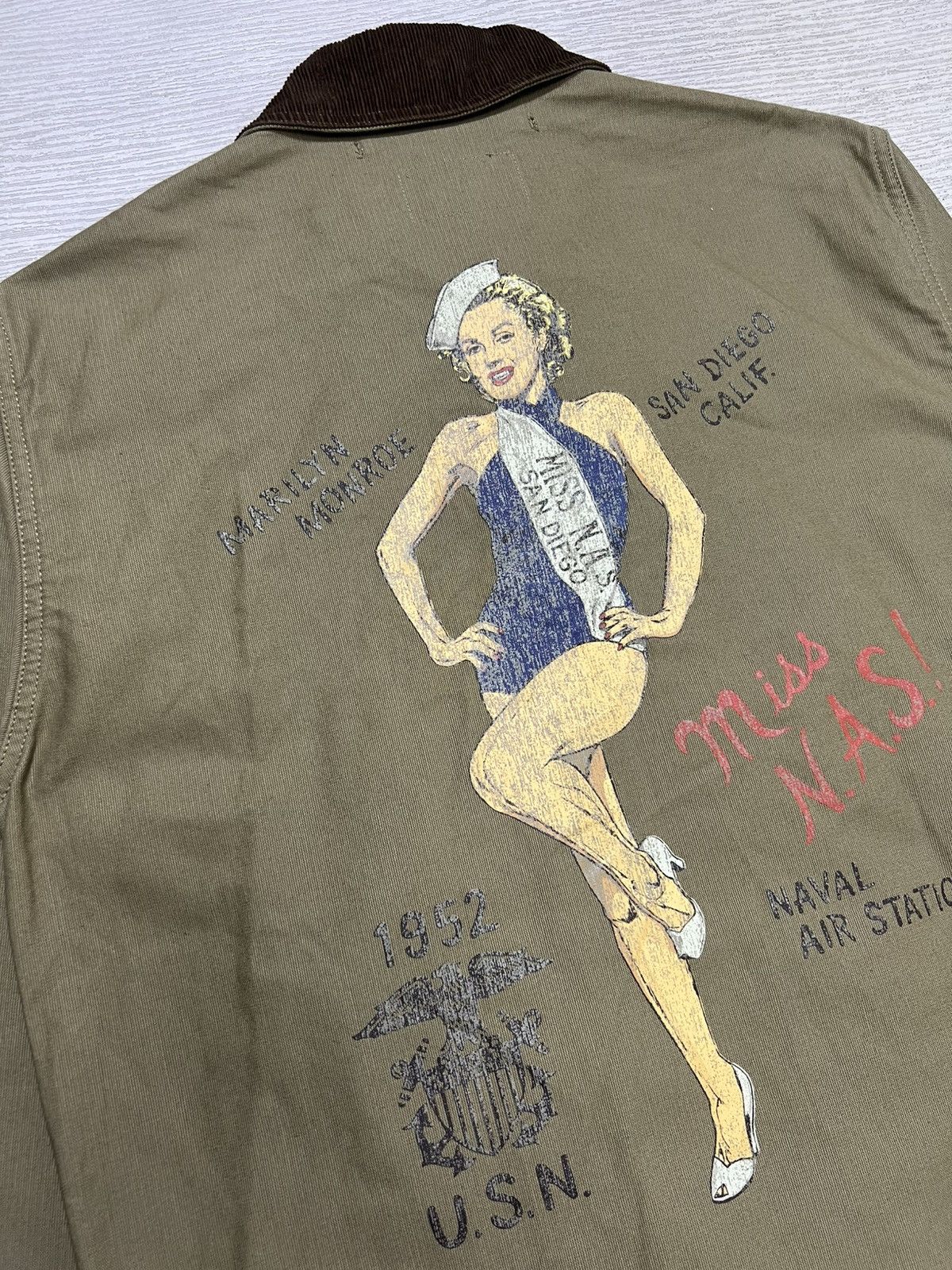 TOYS McCOY Toys McCoy - Marilyn Monroe 'MISS N.A.S' N1 Civilian Jacket Size US S / EU 44-46 / 1 - 13 Thumbnail
