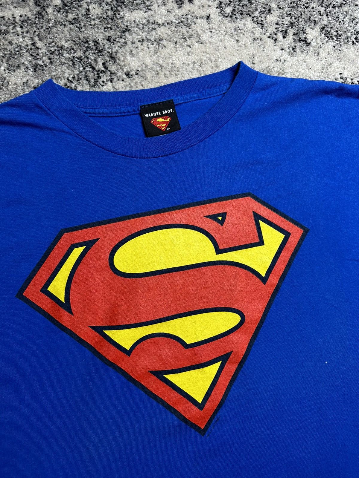 DC Comics × Vintage × Warner Bros Super Men Dc Comics Warner Bros Vintage 2001 Movie Tees Size US XL / EU 56 / 4 - 2 Thumbnail