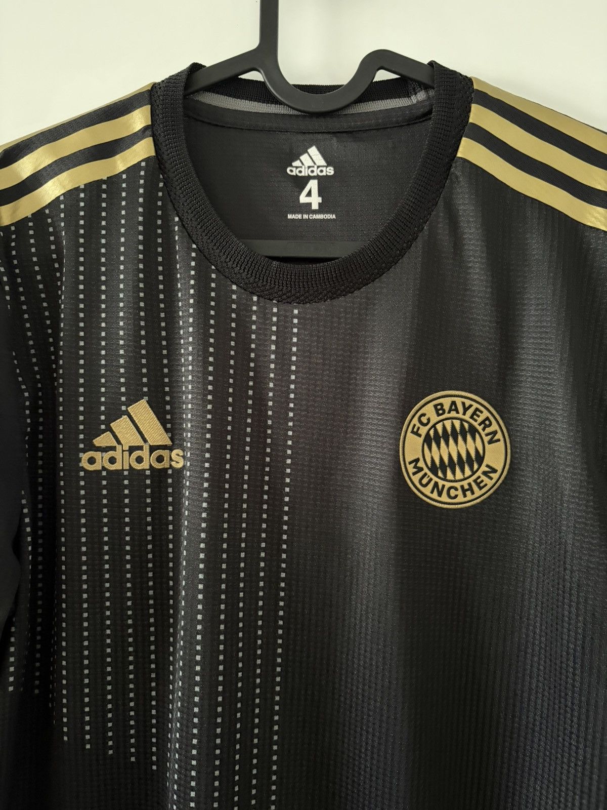 Bayern Munchen adidas 2021/2022 wyjazdowa wersja zawodnicza — zdjęcie 2