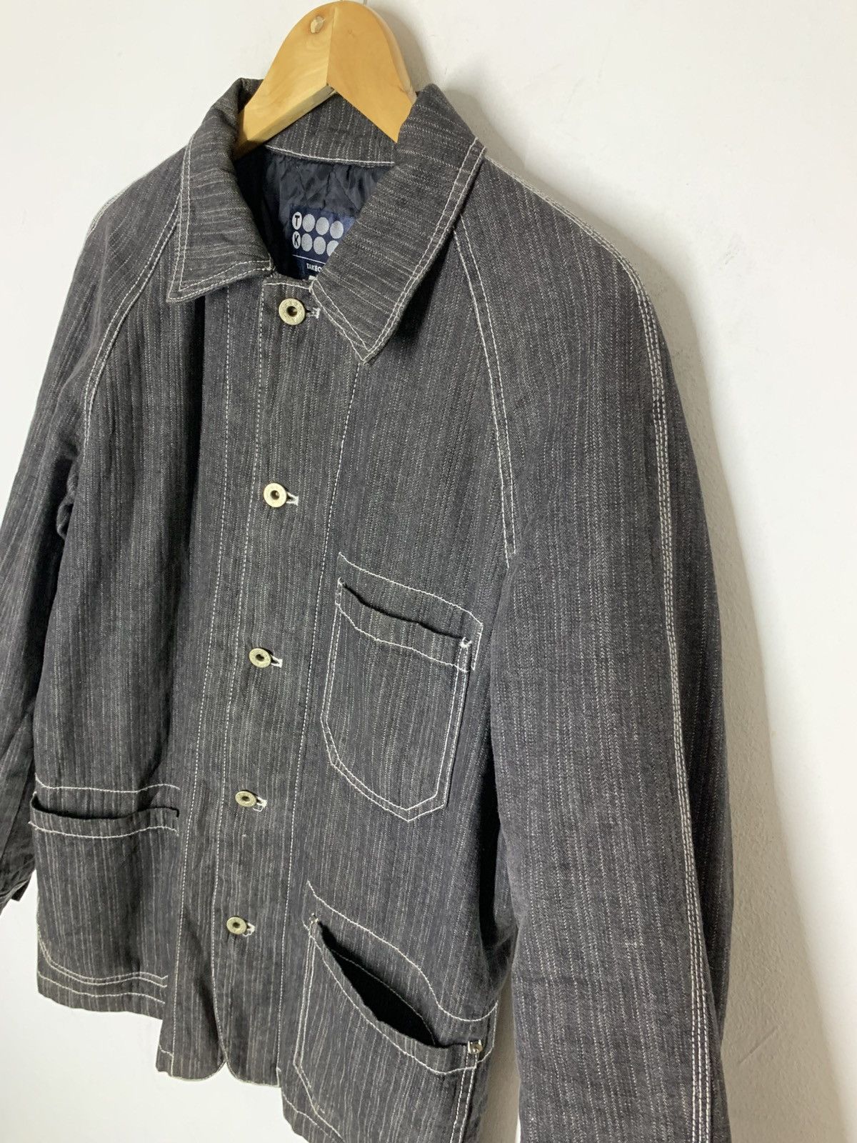Takeo Kikuchi Japanese Denim Workwear Blue Blue Kojima Size US M / EU 48-50 / 2 - 4 Thumbnail