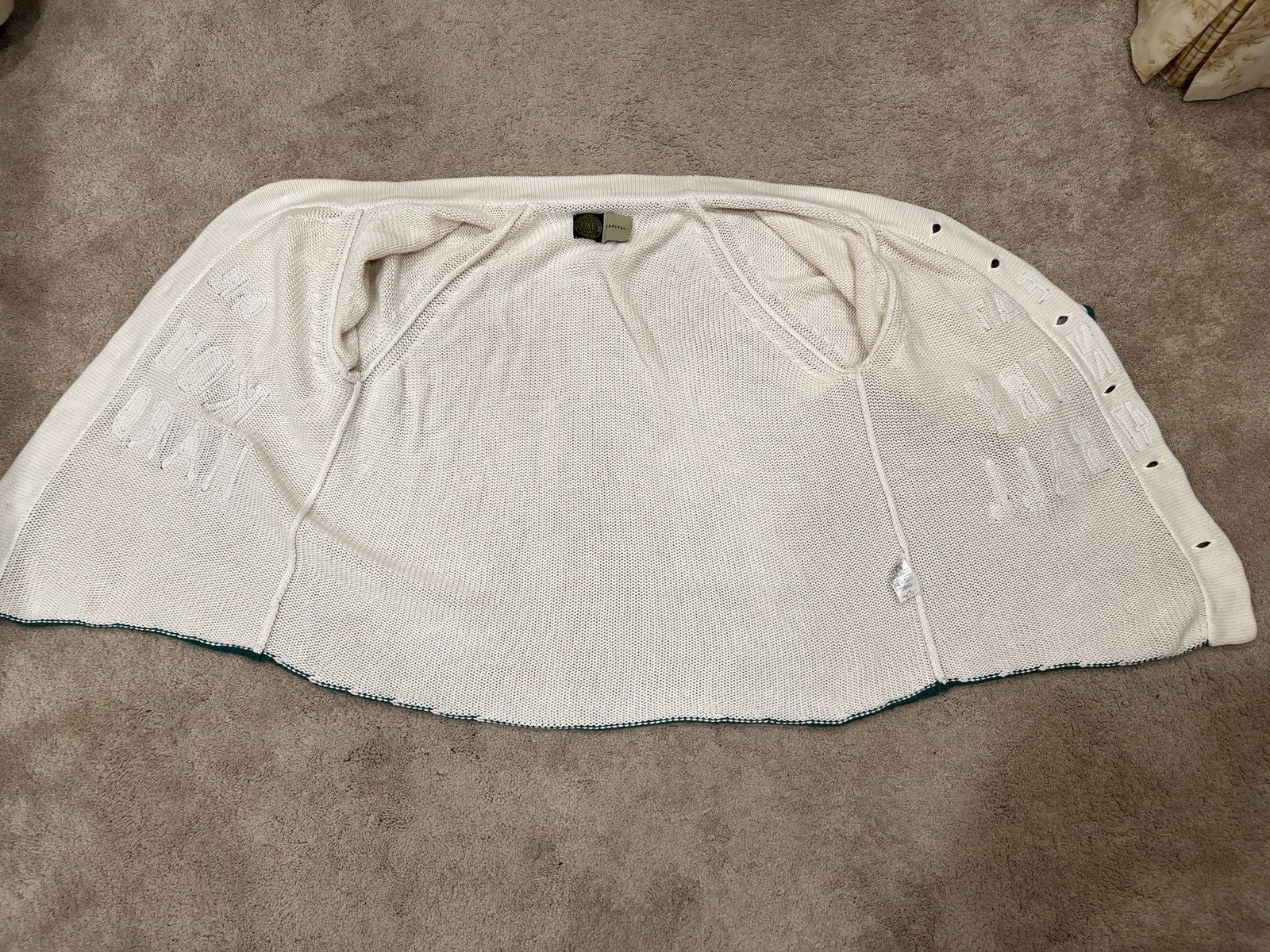 Kapital Kountry Kapital Kountry Hardball oversized cotton cardigan Size US XXL / EU 58 / 5 - 3 Thumbnail