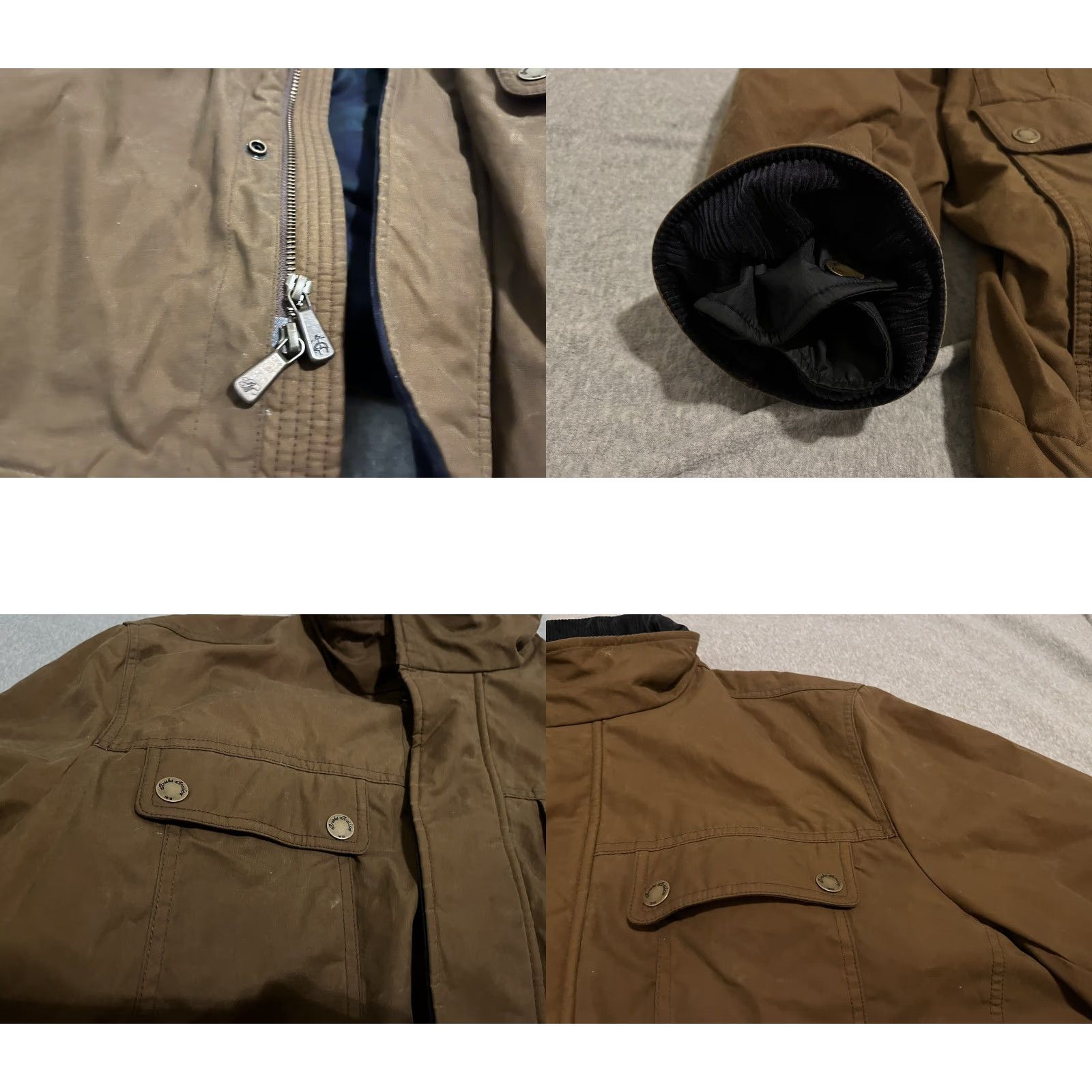 Brooks Brothers Brooks Brothers Jacket Mens 2XL Brown Thermore British Millerain Co Coat Outer Shell Cotton Size US XXL / EU 58 / 5 - 8 Thumbnail