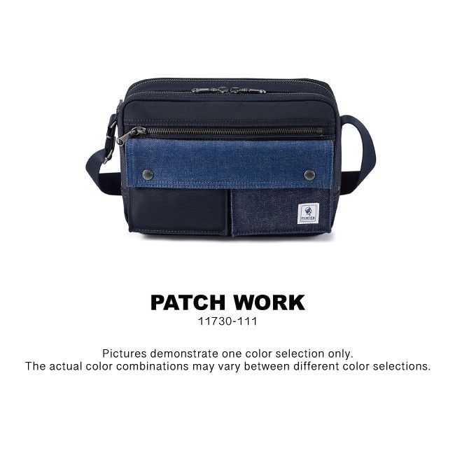 Porter Porter International - Patchwork Denim - Shoulder Bag Size ONE SIZE - 12 Thumbnail