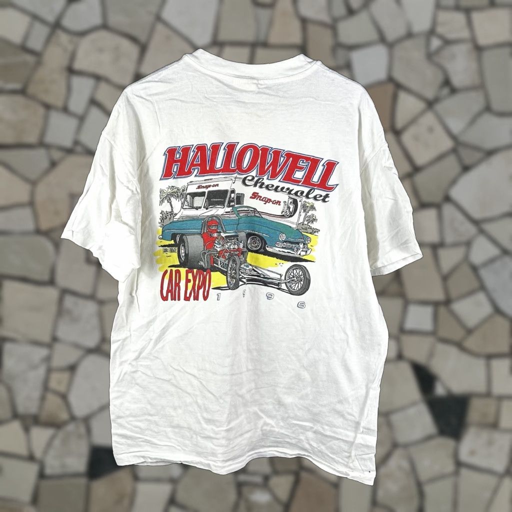 Vintage VINTAGE Chevrolet T-shirt XL 1996 Car Expo Snap-on Mens/Womens? Size US XL / EU 56 / 4 - 1 Thumbnail