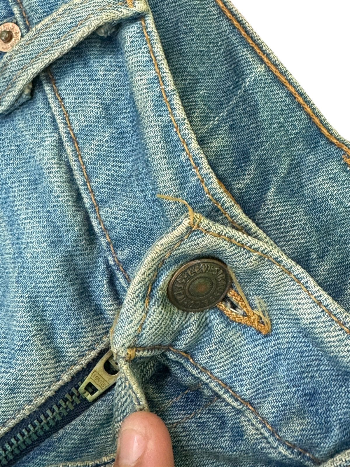 Levi's Vintage Levis 510 Mud Wash Claw Mark Loose Jeans Size US 32 / EU 48 - 9 Thumbnail