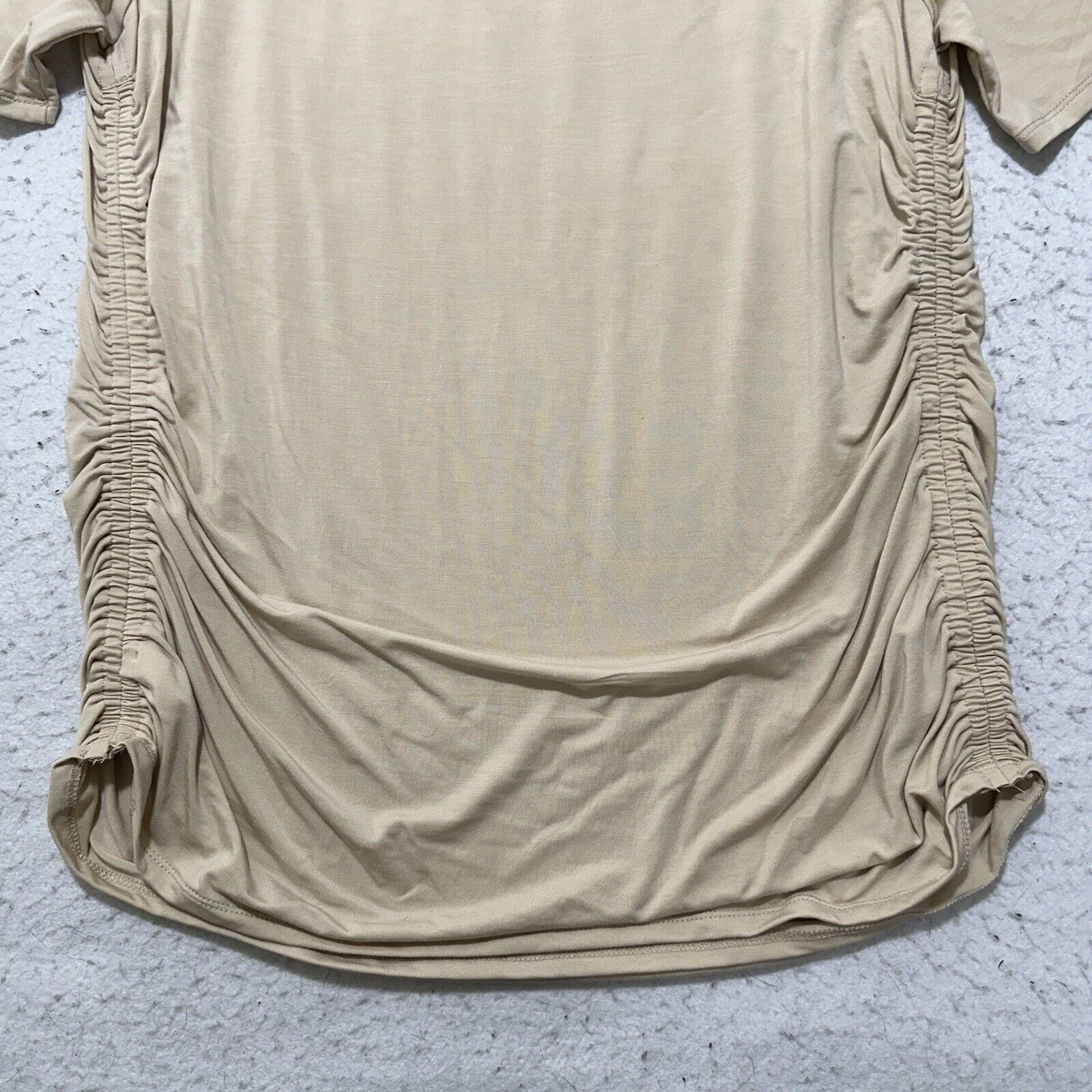 Other A New Day XXL Maternity Pullover T Shirt Tan Beige Tee Size XXL / US 16-18 / IT 52-54 - 12 Thumbnail