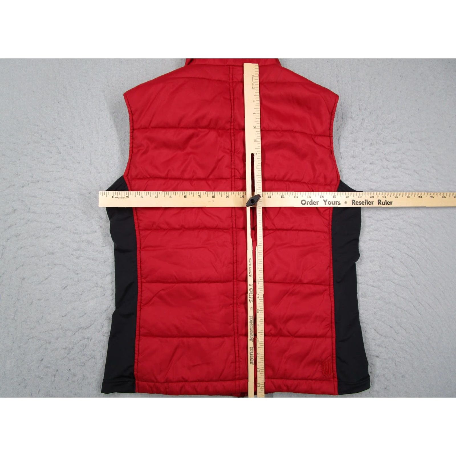 Burton Burton Lava Vest Womens Medium Red Black Insulated Snowboard Fleece Lined Puffer Size M / US 6-8 / IT 42-44 - 4 Thumbnail