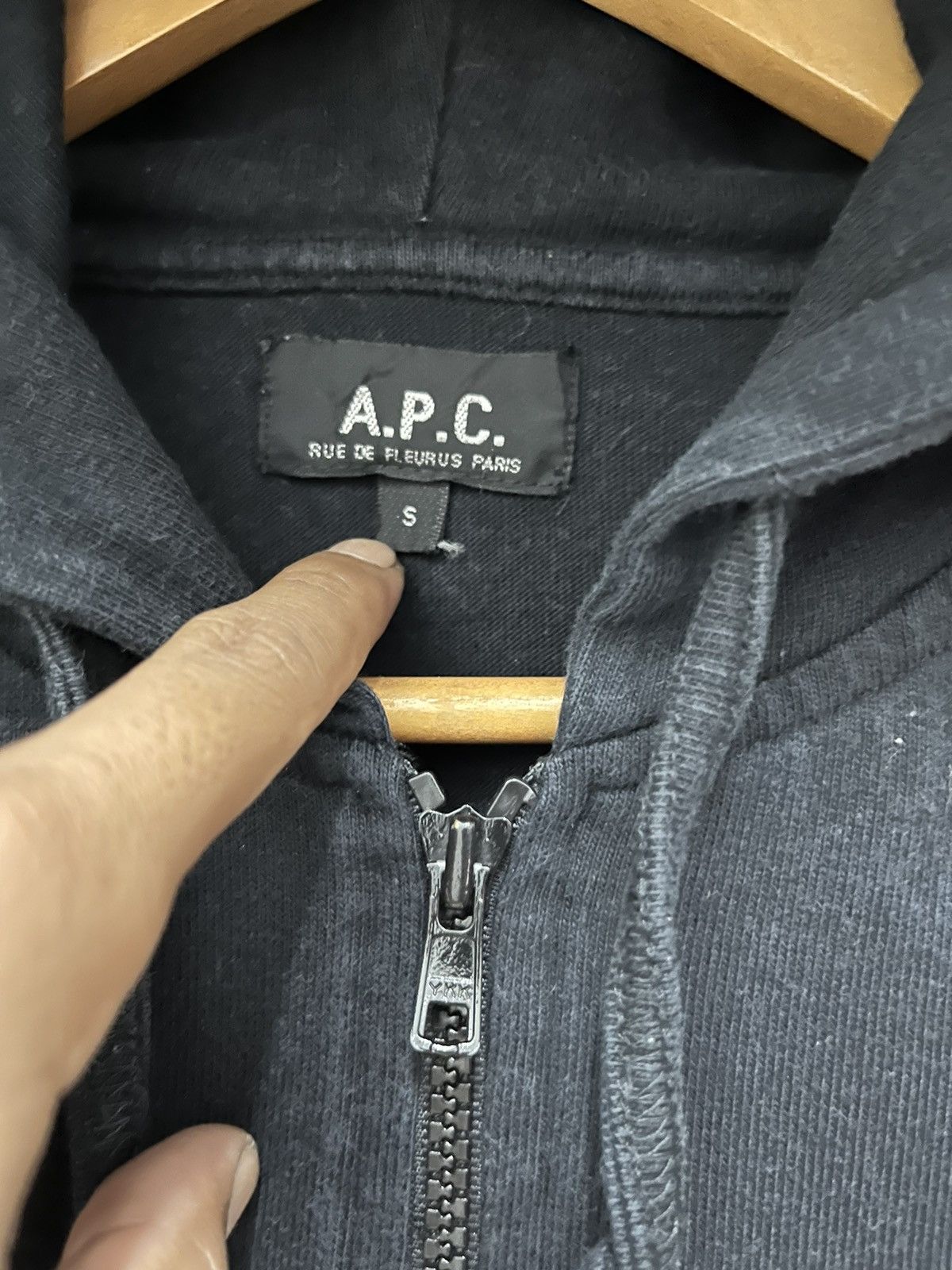 A.P.C. APC Zipper Hoodie Women Size S / US 4 / IT 40 - 7 Thumbnail
