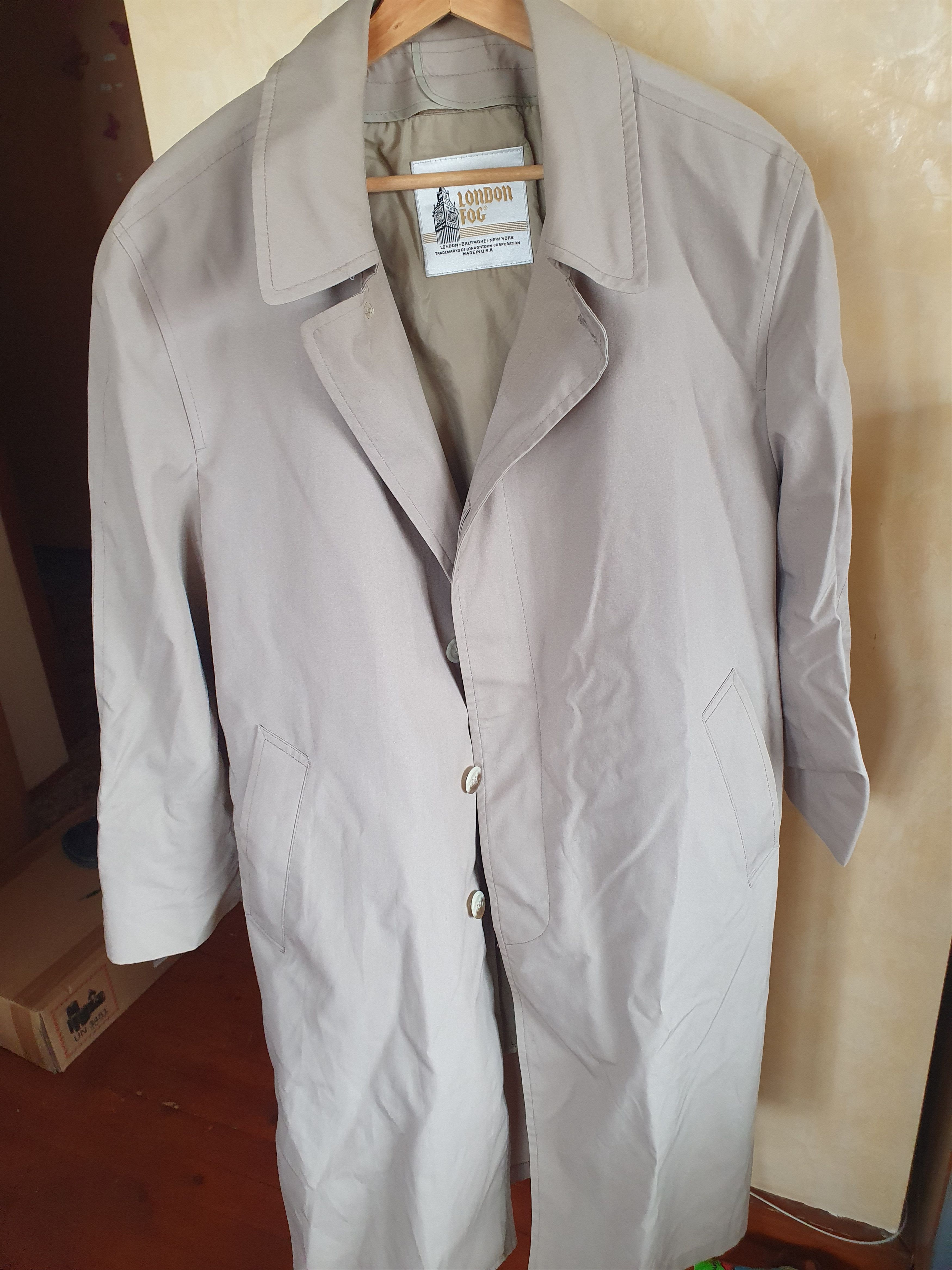 London Fog London Fog by Wamsutta Trench Coat With Made in USA 42 short Size US M / EU 48-50 / 2 - 8 Thumbnail