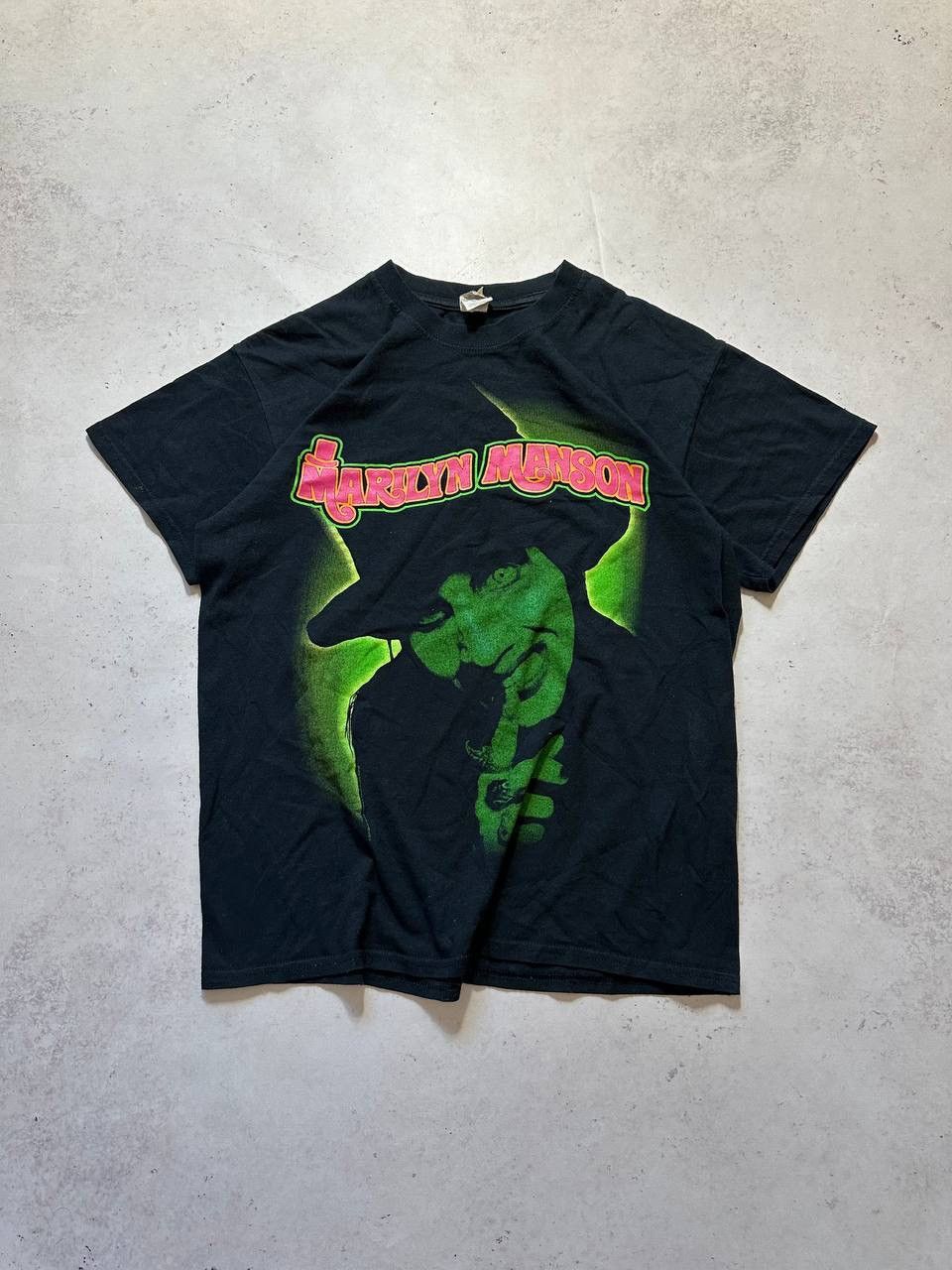 Vintage Marilyn Manson Promo Boxy T-shirt M