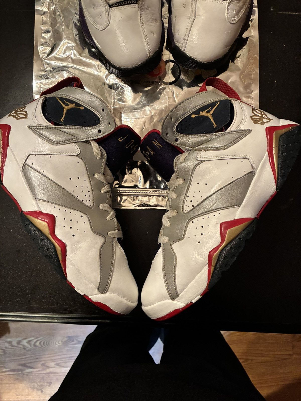 Jordan Brand 2010 olympic love of the game retro 7s size 9 og all Size US 9 / EU 42 - 4 Thumbnail