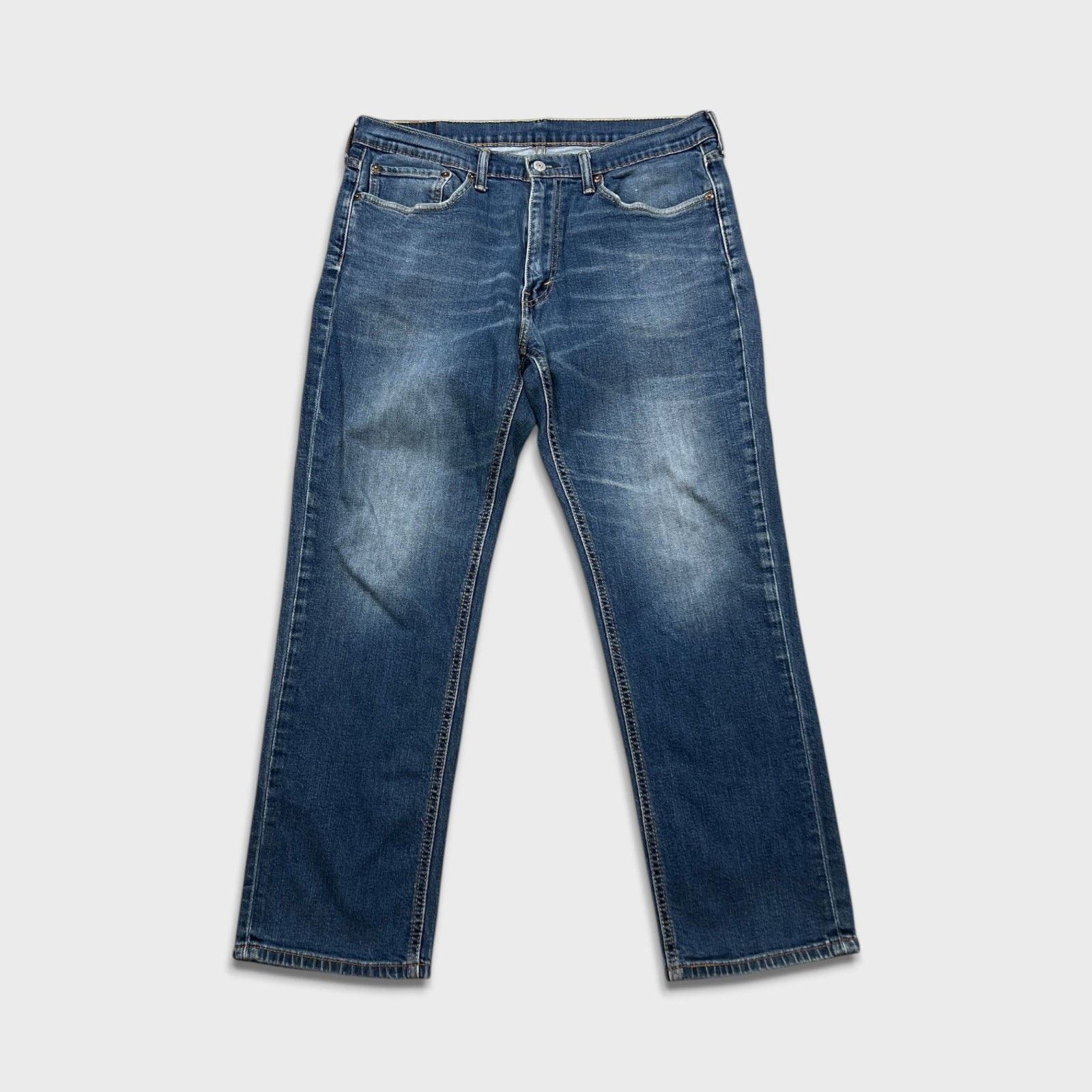 Levi's Levi's 541 Jeans 34x30 Athletic Taper Stretch Faded Denim Size US 34 / EU 50 - 1 Thumbnail