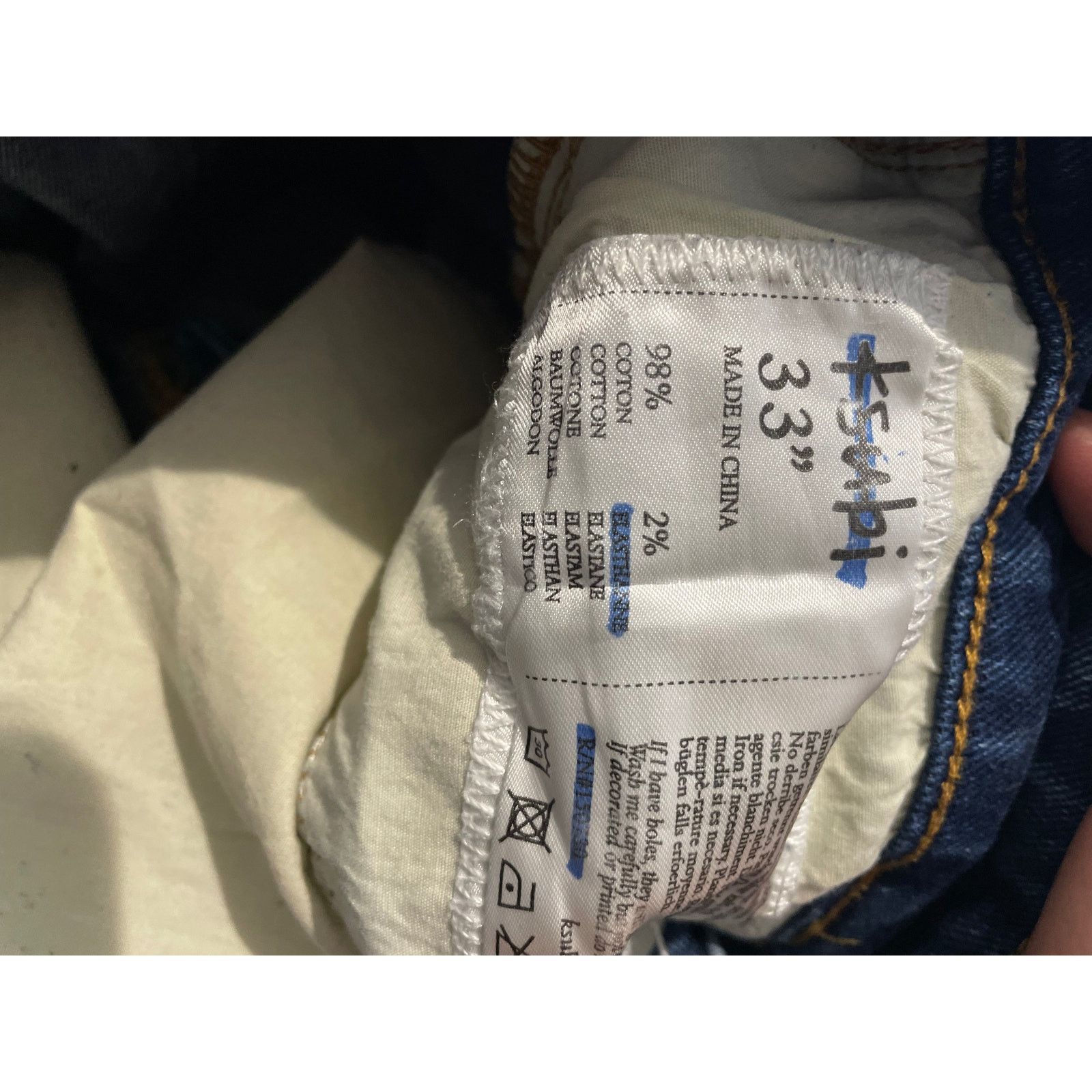 Ksubi Ksubi Jeans Light Wash Used 33 Size US 33 - 3 Thumbnail