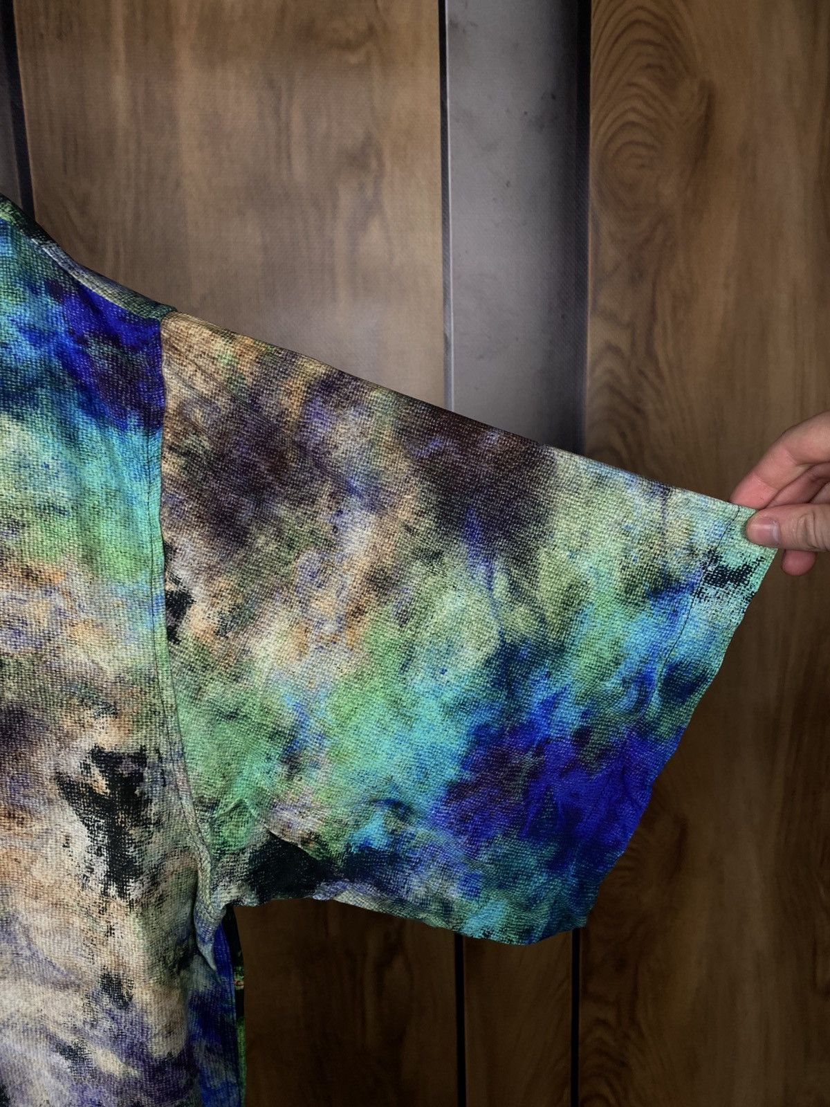 Weekday 🎨Shirt Short Sleeve Weekday Multicolour Art Tie Diy Tee🎨 Size US XL / EU 56 / 4 - 5 Thumbnail