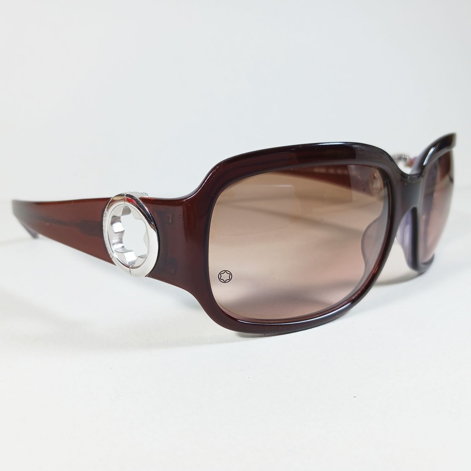 Montblanc MB0060S 002 Square Sunglasses - Gold/Black/Brown Montblanc Montblanc MB0060S 002 Sunglasses Gold/Black Square  main image 3