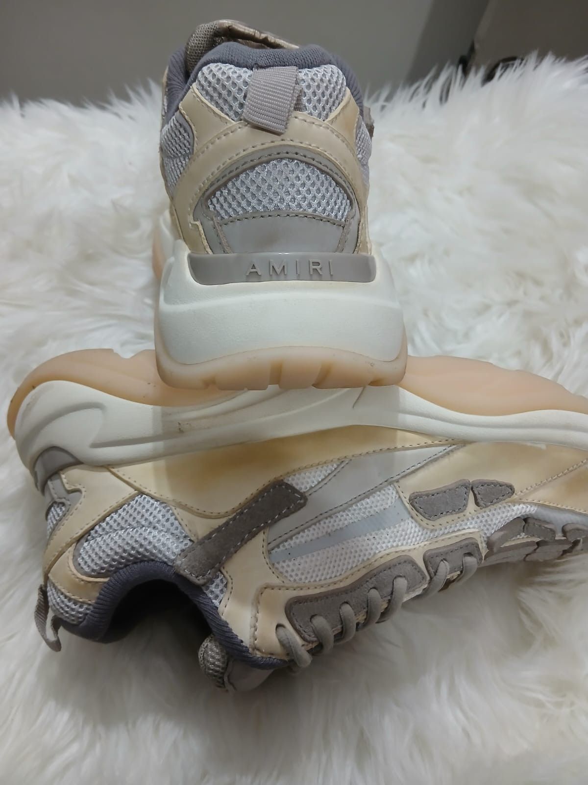 Amiri Amiri Bone Runner Sneakers. Size US 11 / EU 44 - 2 Thumbnail