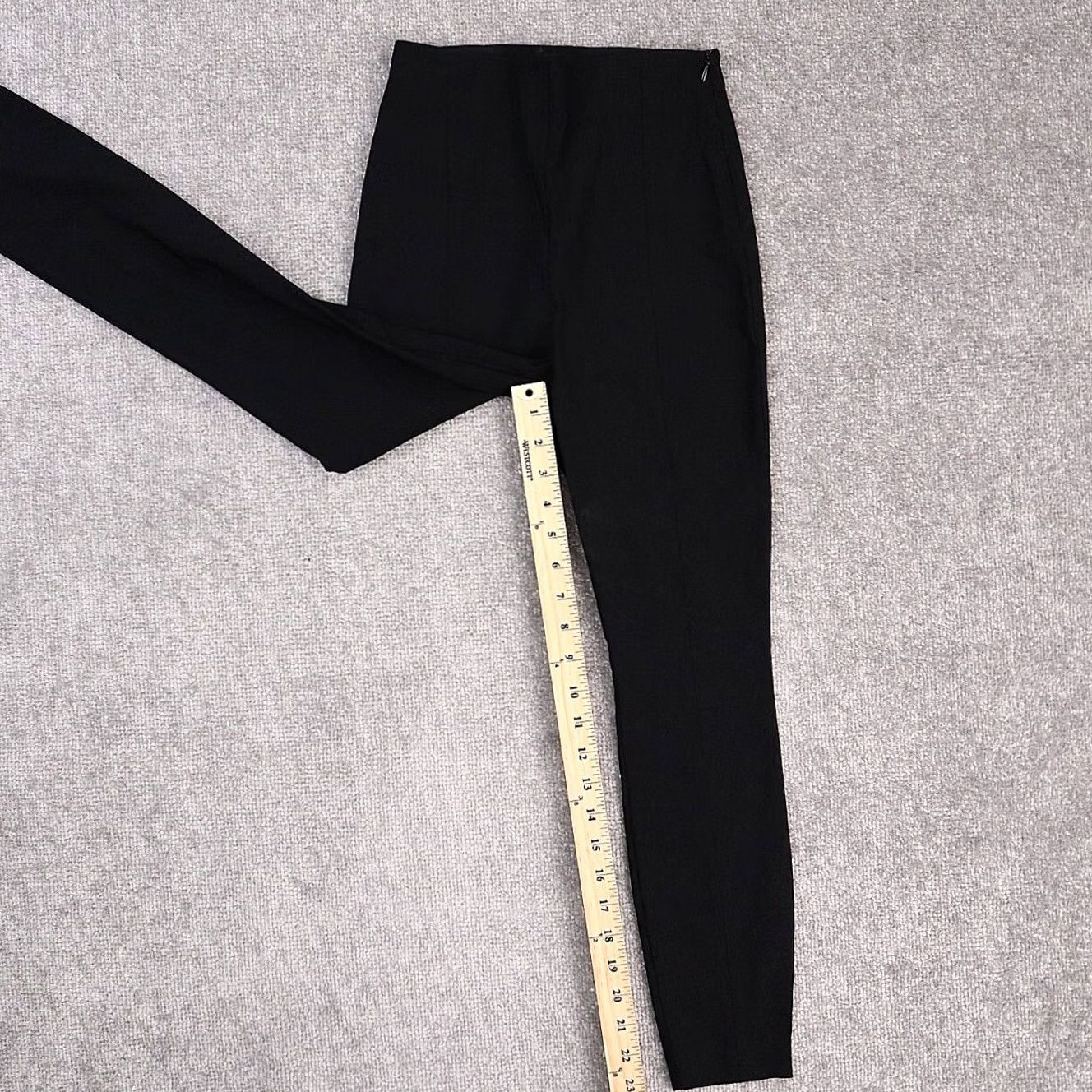 Asos ASOS Petite Black Skinny Ankle Pants Women's 2XS Size 24" / US 00 / IT 34 - 5 Thumbnail
