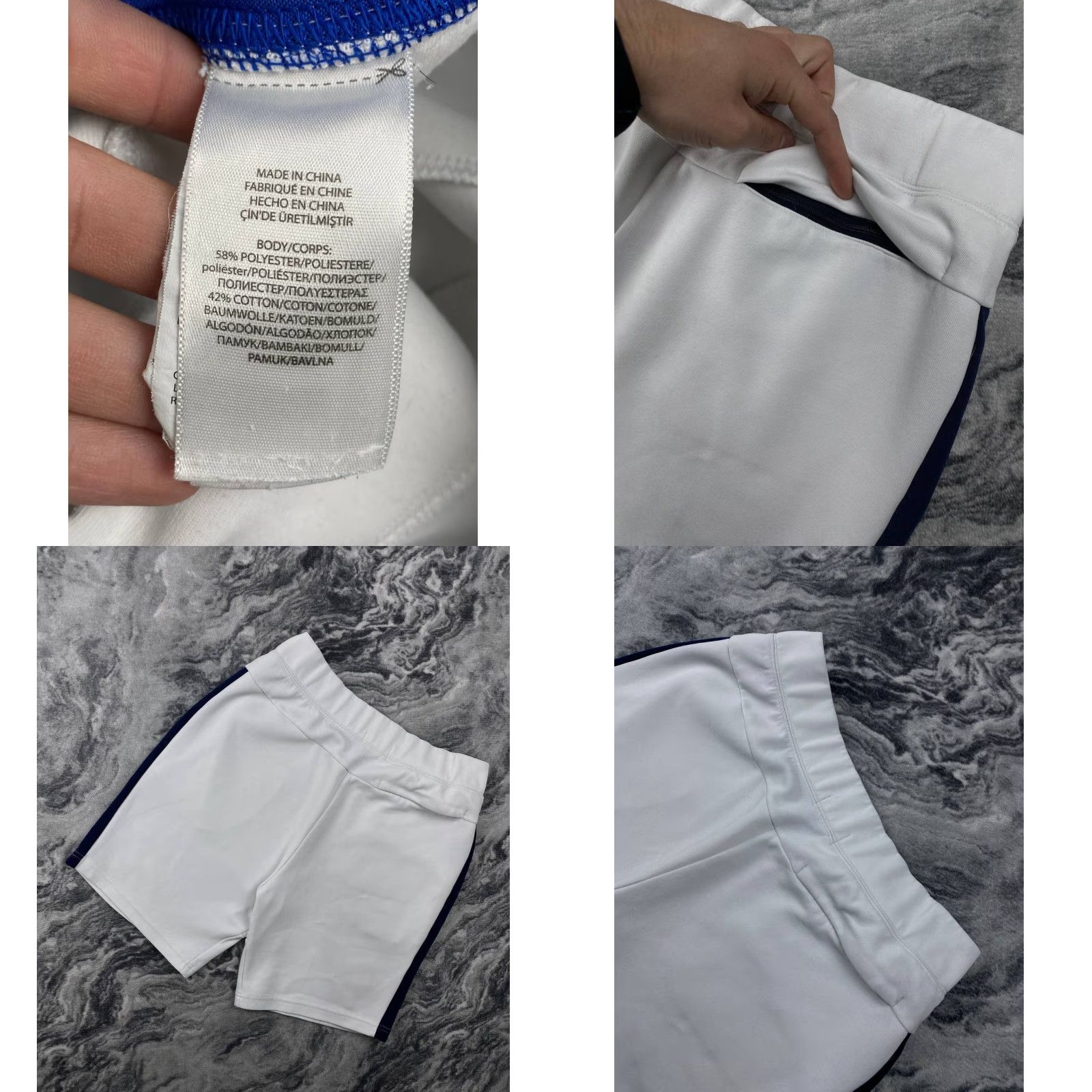 Polo Ralph Lauren Polo Ralph Lauren Sweat Shorts Men M White Size US M / EU 48-50 / 2 - 9 Thumbnail