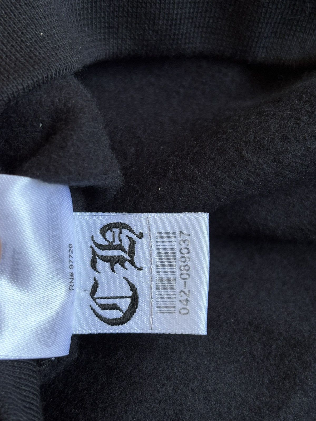 Chrome Hearts Chrome Hearts Scroll Hoodie Size US S / EU 44-46 / 1 - 7 Thumbnail