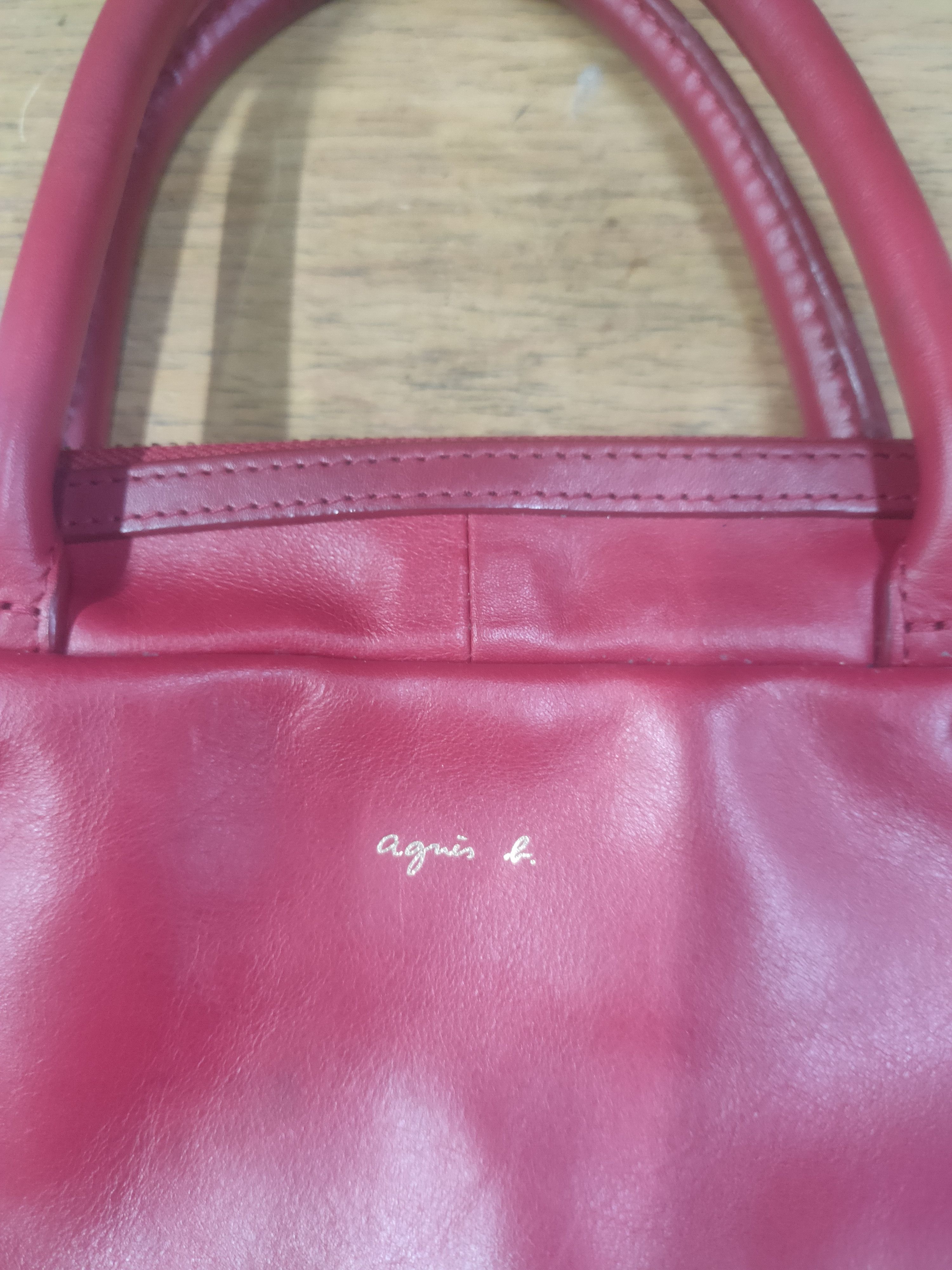 agnes b. Agnes B. Leather tote bag Size ONE SIZE - 9 Thumbnail