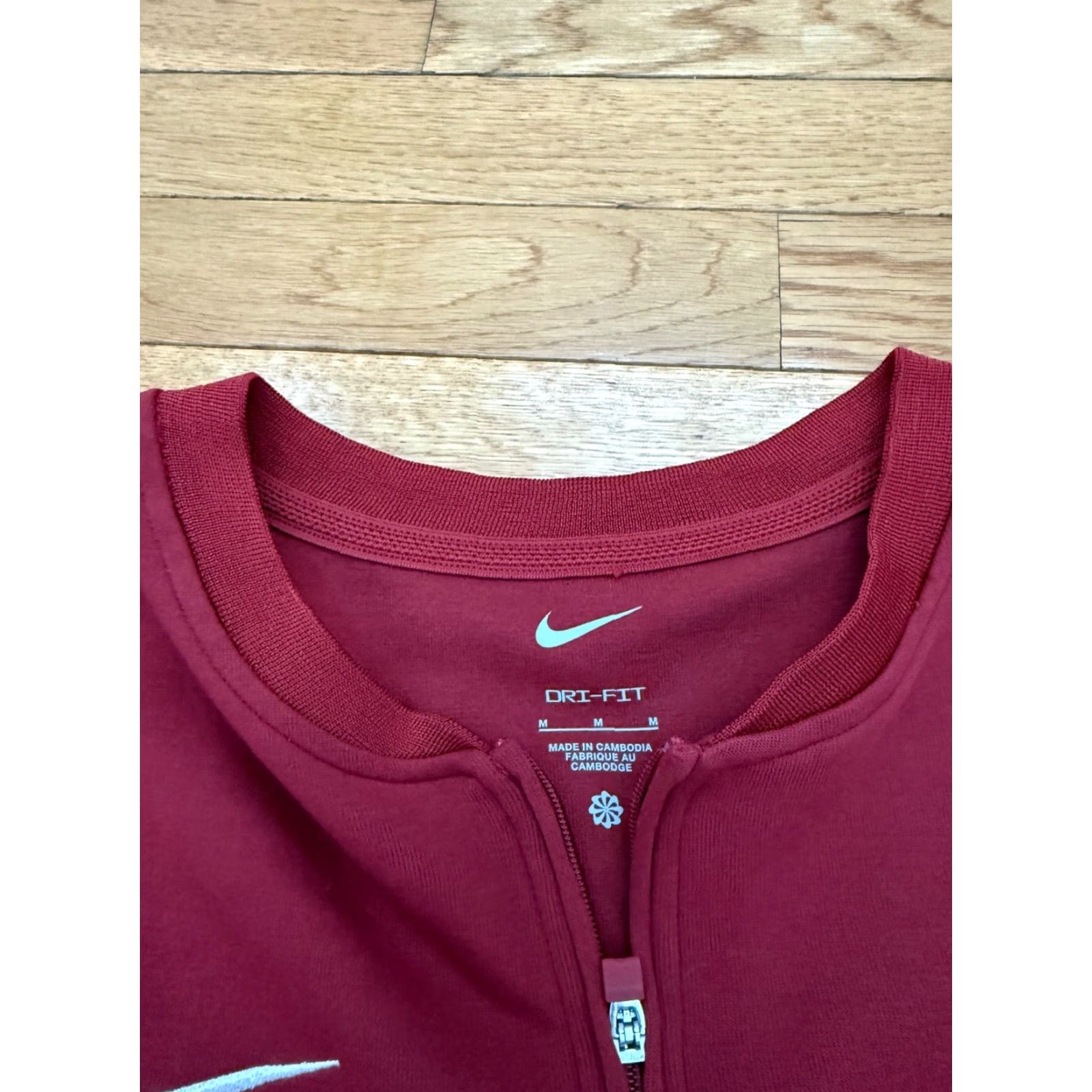 Nike Nike Football Top Shirt Men’s M Burgundy Red Tiger Woods Sunday Red Size US M / EU 48-50 / 2 - 3 Thumbnail