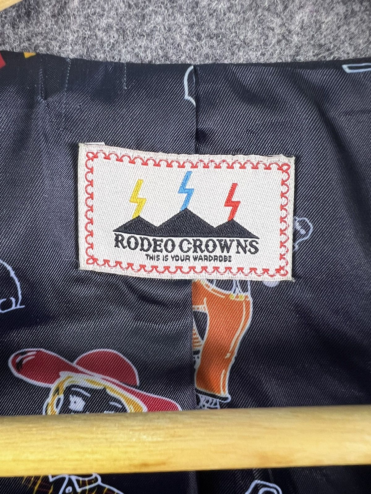 Japanese Brand ⚡️ RODEO CROWN WOOL PEACOAT MILITARY STYLE JACKET Size S / US 4 / IT 40 - 8 Thumbnail