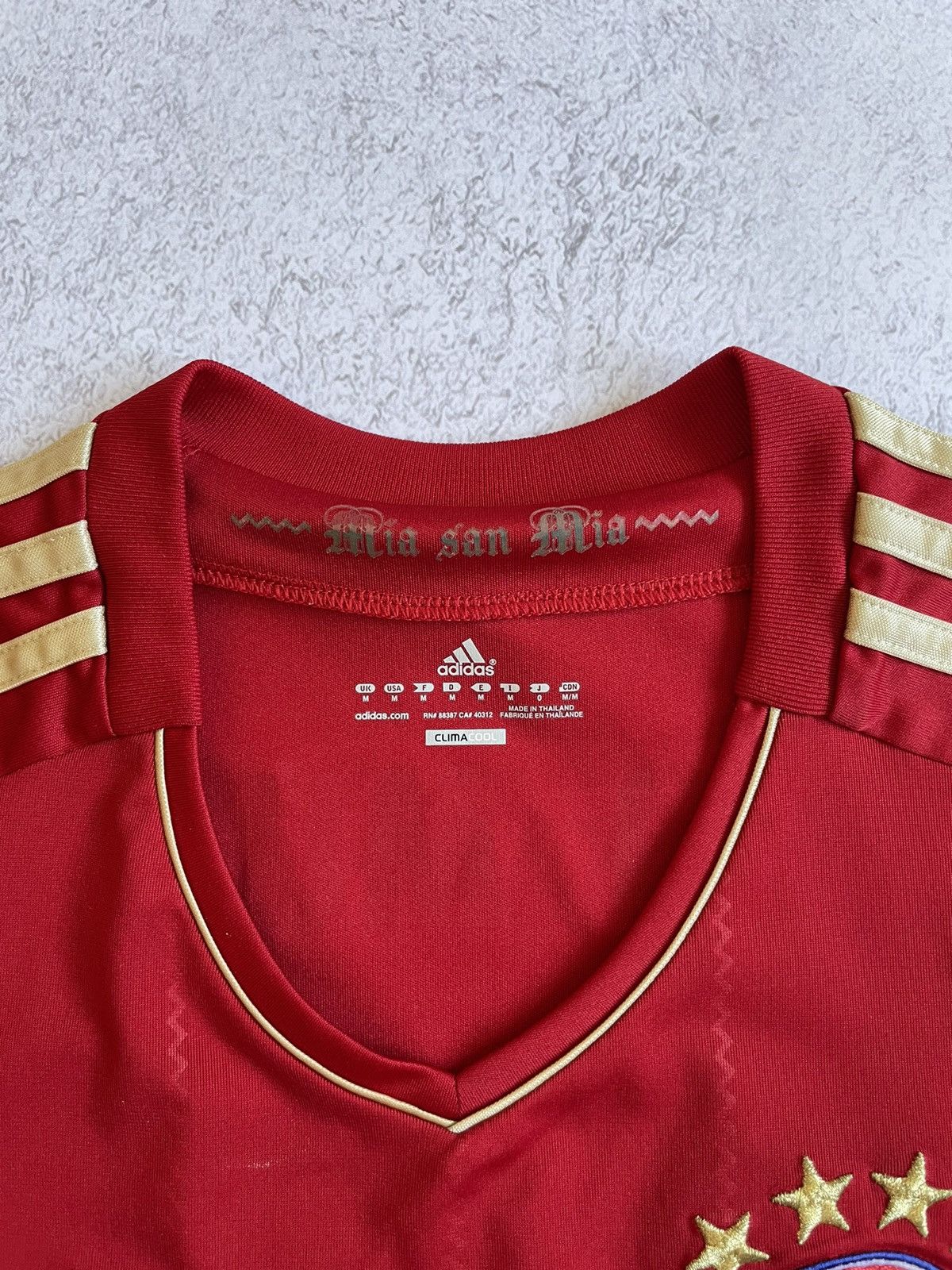Adidas Adidas Bayern Munich 2012/2013 Home Soccer Jersey #25 Müller Size US M / EU 48-50 / 2 - 7 Thumbnail