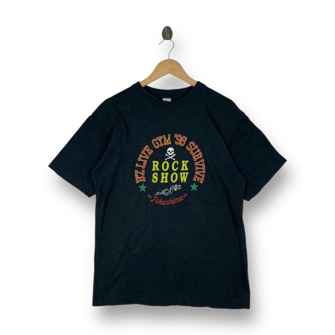 Vintage 1998 B'z Live-Gym '98 Survive Tokushima Japan Tee