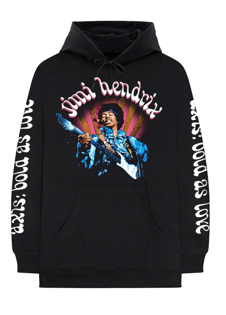 Jimi Hendrix NEW Jimi Hendrix “Bold As Love” Hoodie! L/S Hood Sweatshirt Size US S / EU 44-46 / 1 - 1 Thumbnail