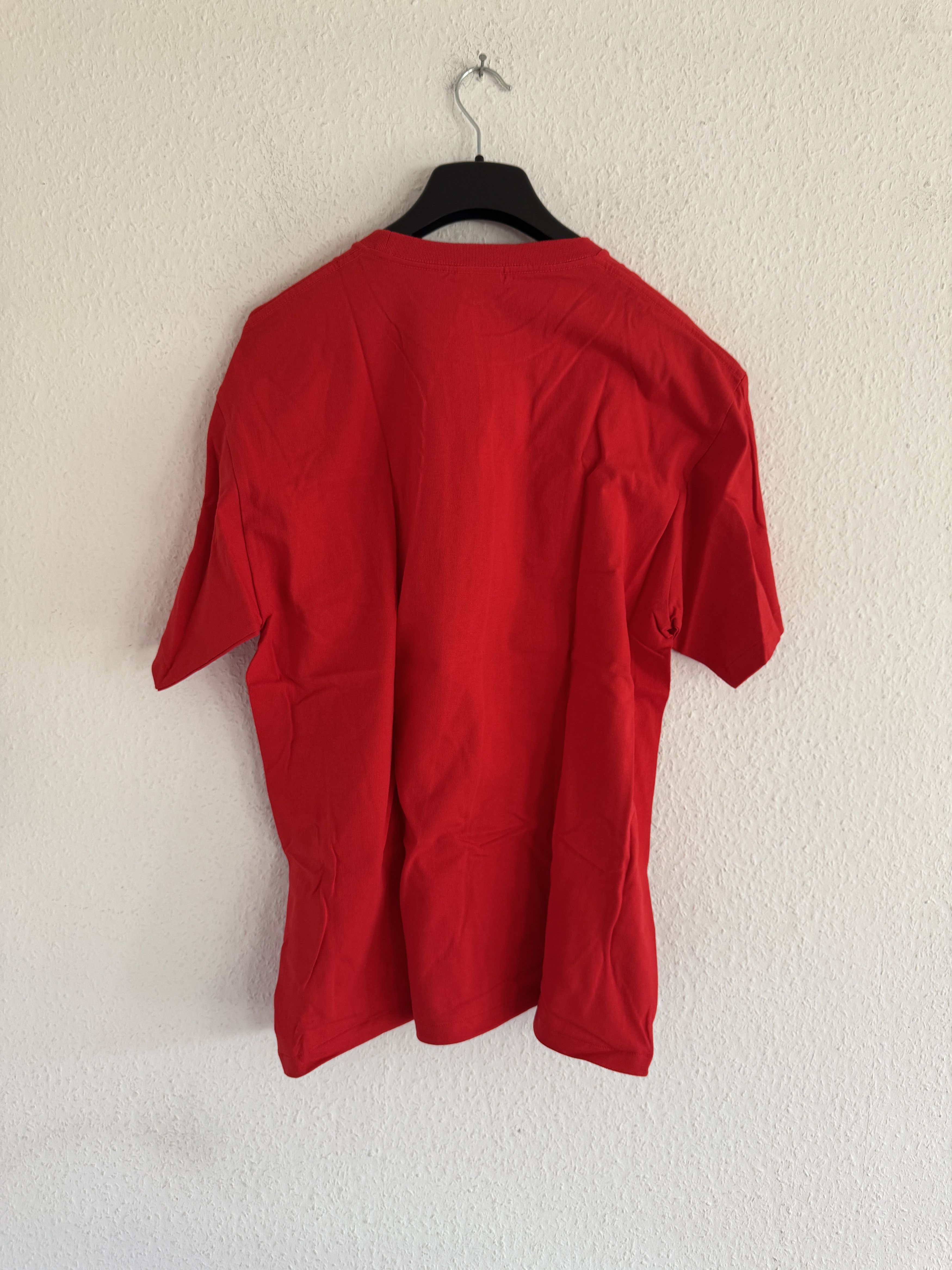 Bape Red Embroidered Pocket Tee Size US XXL / EU 58 / 5 - 9 Thumbnail
