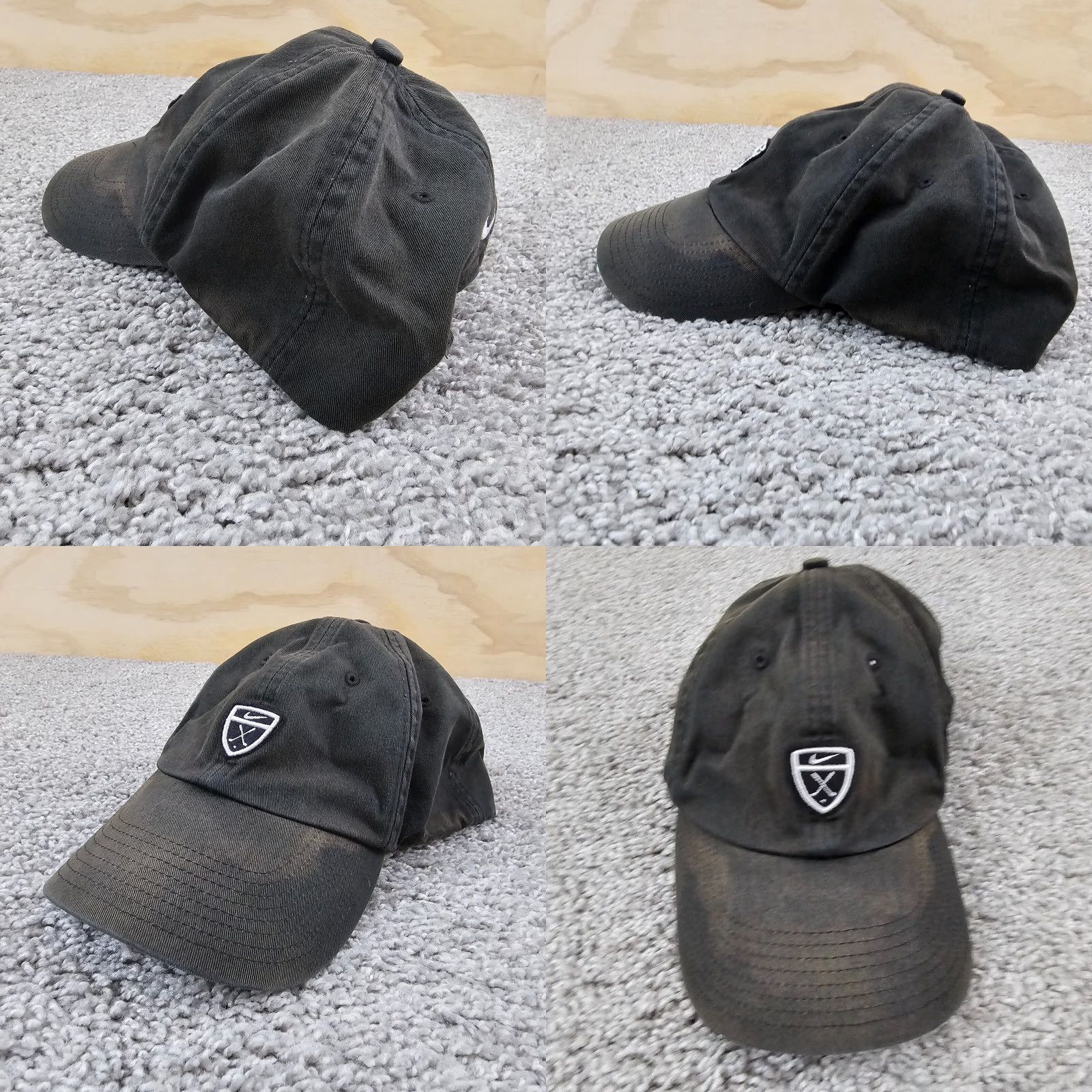 Nike Nike Cap Hat Baseball Adjustable One Size Black Swoosh Mens/Womens Cap Size ONE SIZE - 8 Thumbnail