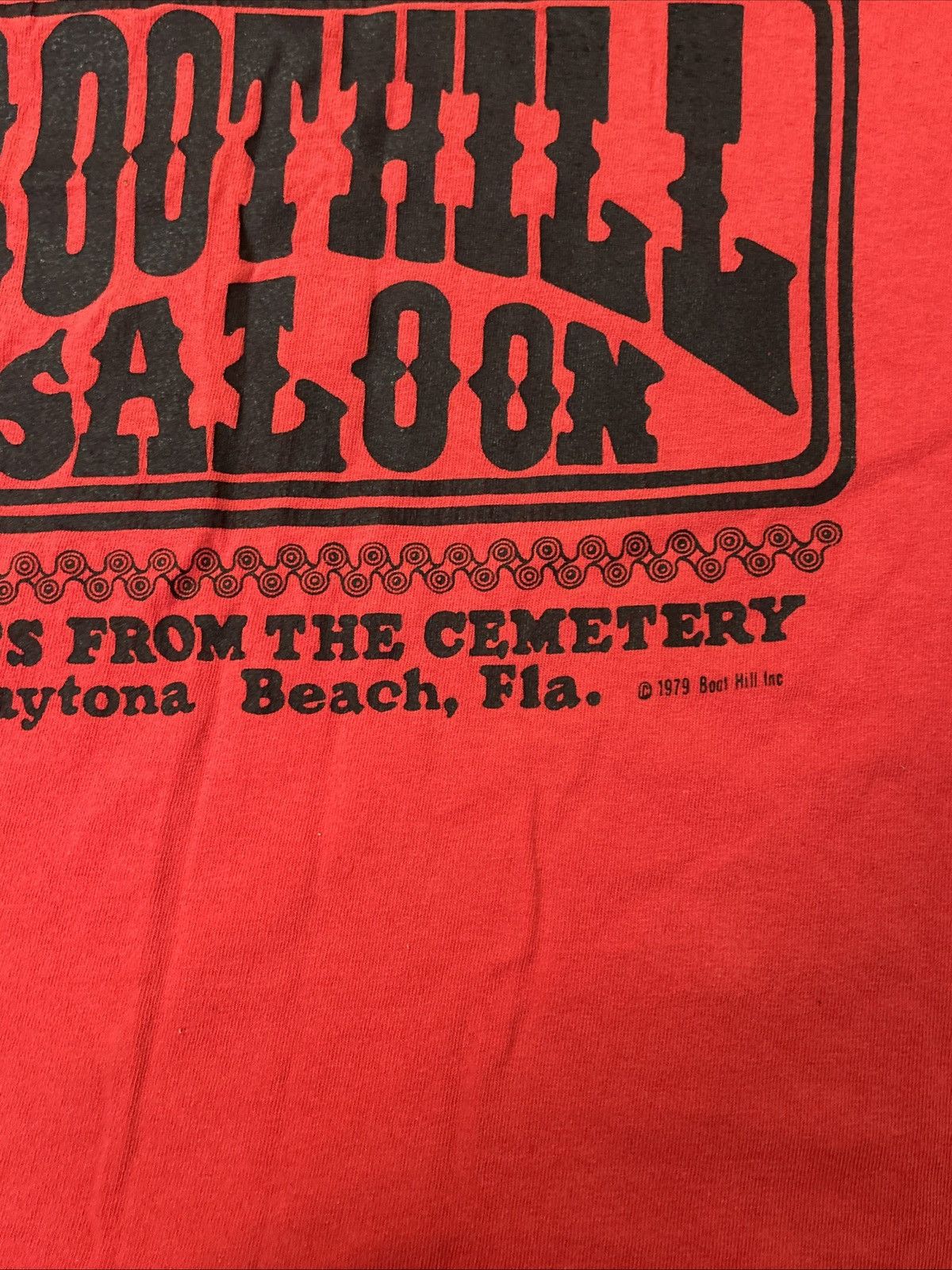Vintage Vintage 80s Boothill Saloon pocket tee Size US L / EU 52-54 / 3 - 8 Thumbnail