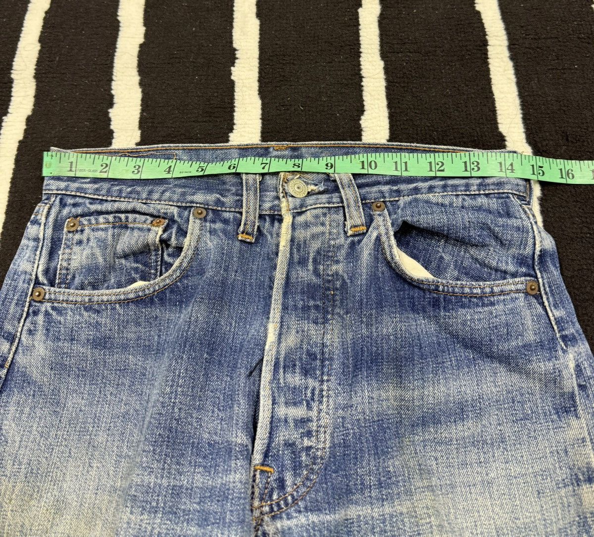 Levi's Vintage Levis Redline Single stich #6 Size US 29 - 4 Thumbnail