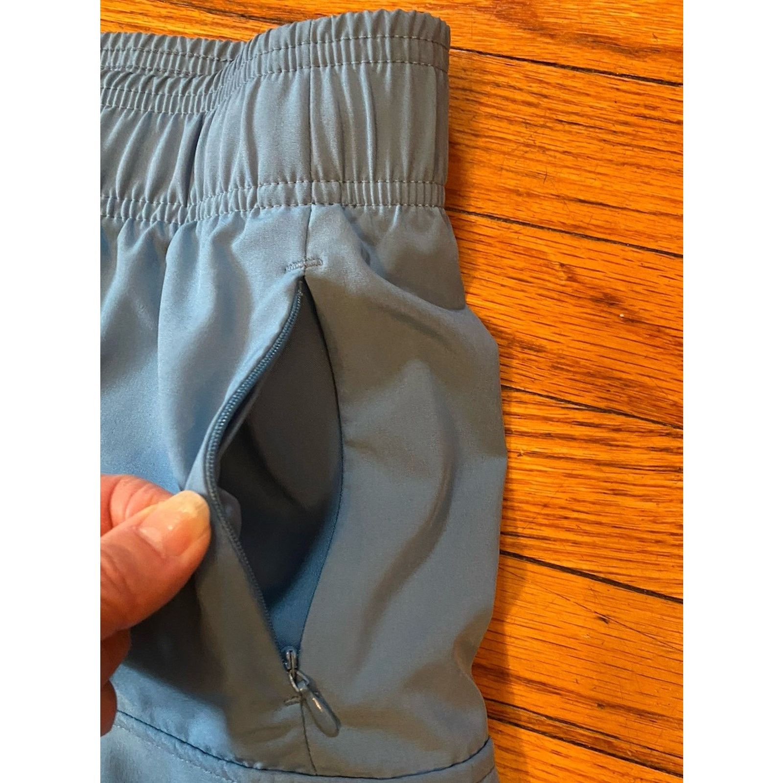 Champion Champion Shorts Pull On Men’s XXL Blue Zip Pockets Size US 38 / EU 54 - 3 Thumbnail