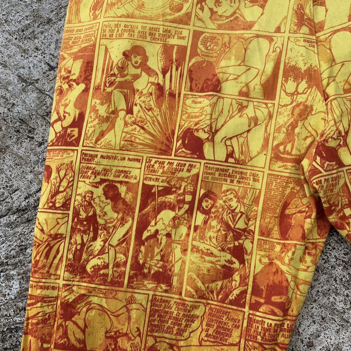 Jean Paul Gaultier 1995 Jean Paul Gaultier Orange Comics Pants Size US 32 / EU 48 - 15 Thumbnail