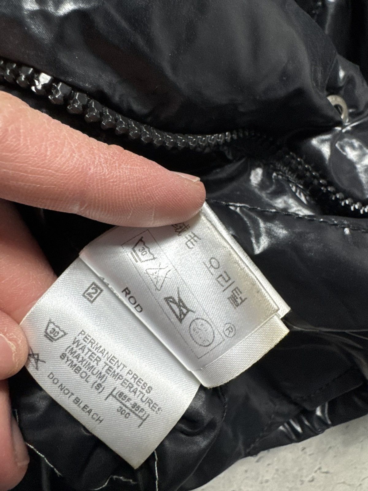 Moncler Moncler Maya Luxury Black Down Puffer Jacket Size 7 Vintage Size US XXL / EU 58 / 5 - 21 Thumbnail