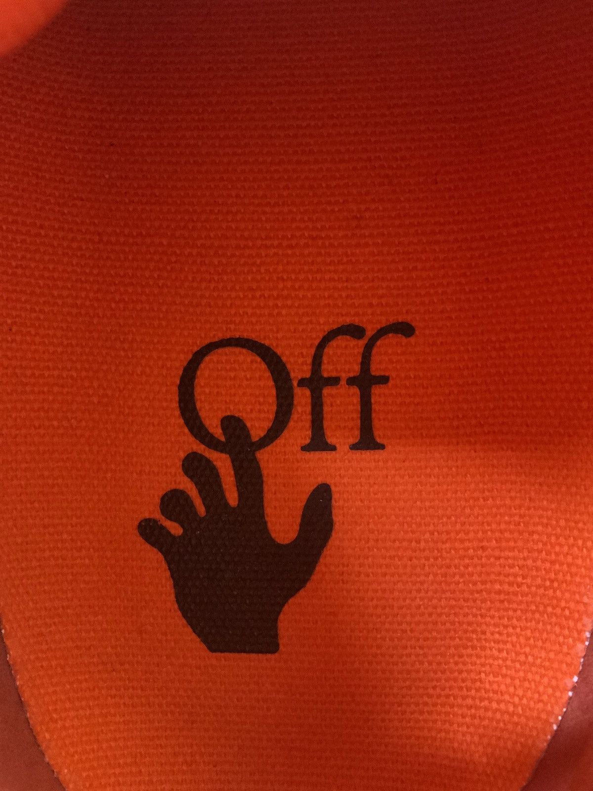 Off-White Off-White Out Of Office Orange Navy EU45 / US12 Authentic ✅ Size US 12 / EU 45 - 7 Thumbnail