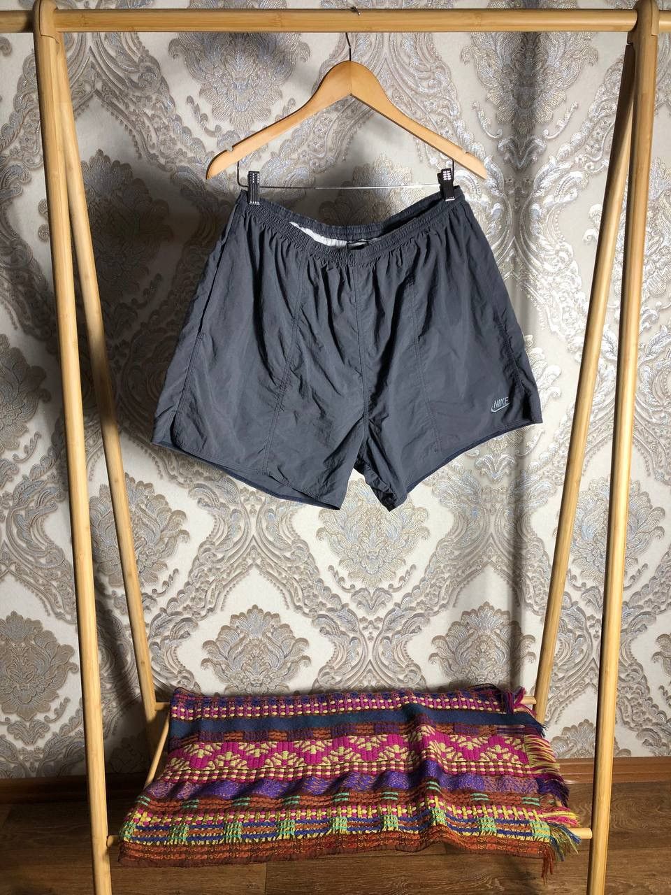 Nike VINTAGE NIKE CHALLENGE COURT RETRO NYLON SHORTS DRILL 90s Size US 36 / EU 52 - 3 Thumbnail