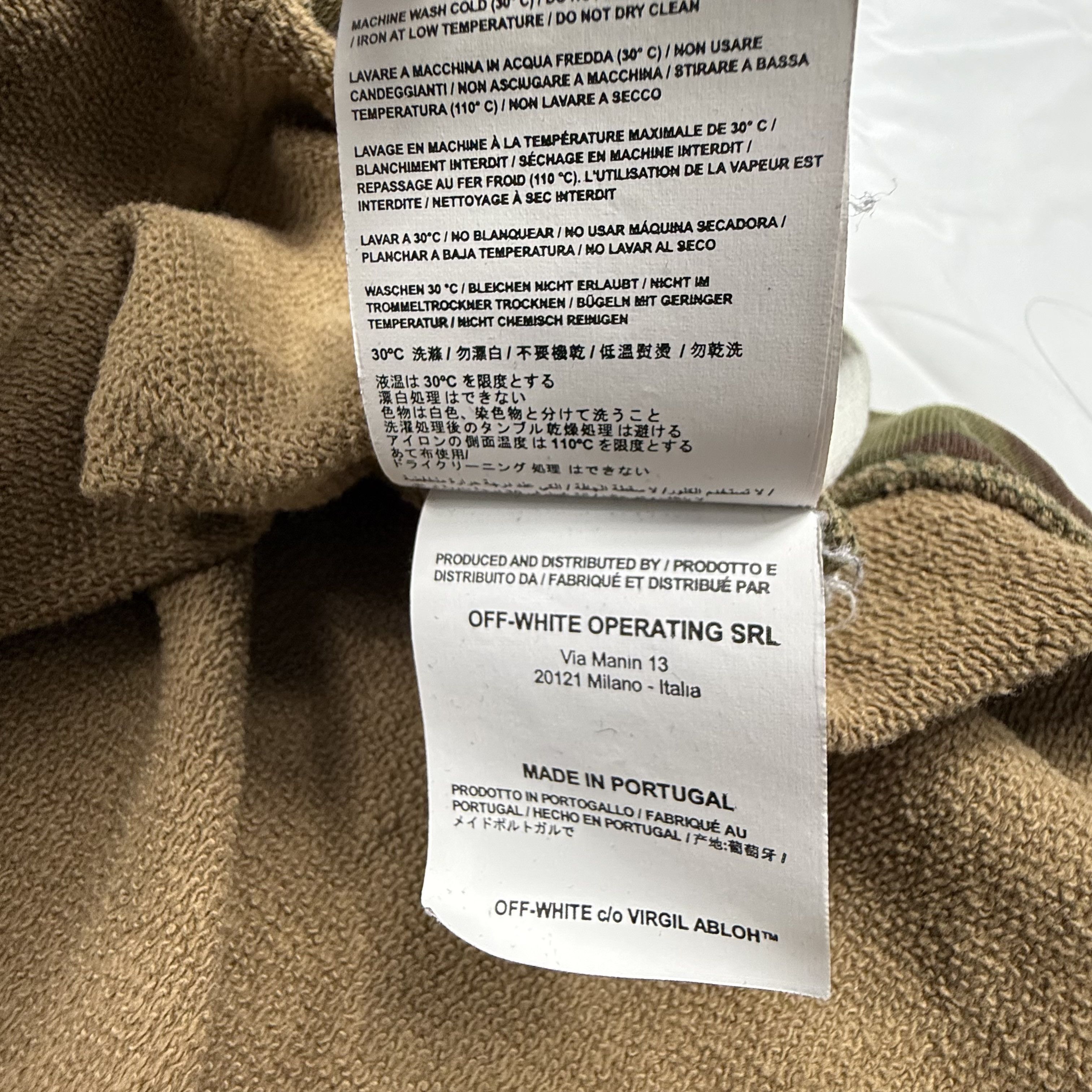 Off-White Off-White Seeing Things Camo Hoodie XXL Size US XXL / EU 58 / 5 - 7 Thumbnail