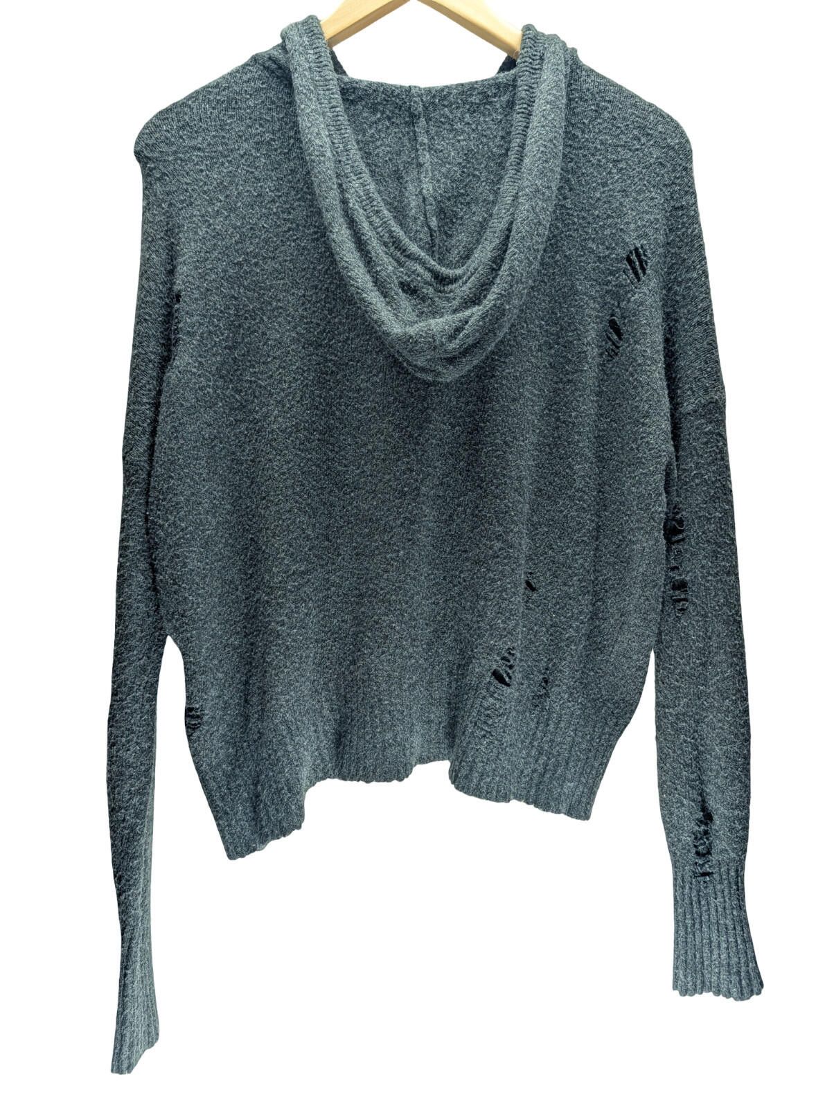 American Eagle Outfitters American Eagle Sweater Women’s Knit Pullover Charcoal Gray Size S / US 4 / IT 40 - 4 Thumbnail