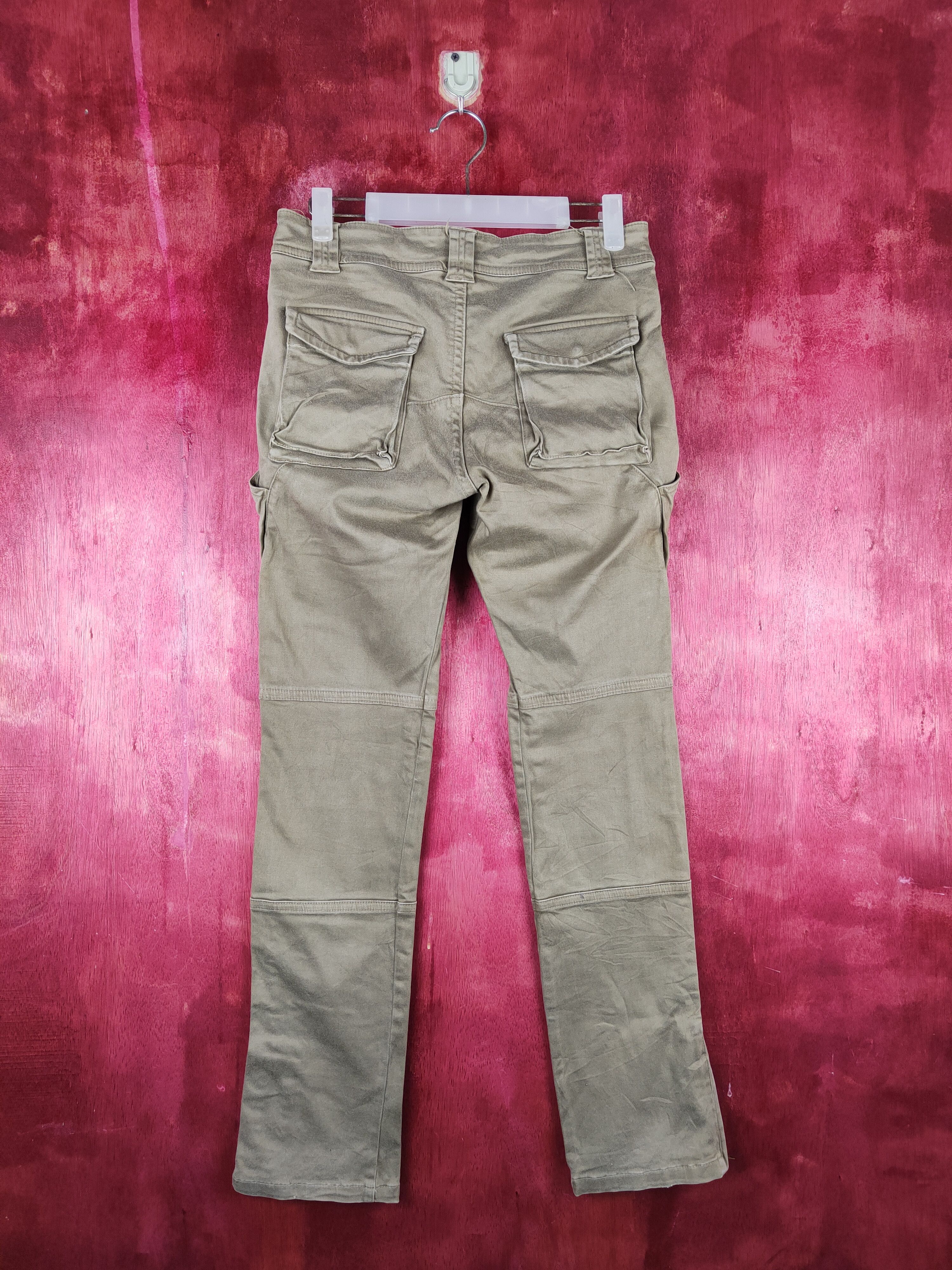 Japanese Brand DL Another Edition Multipocket Tactical Cargo Pants #1517 Size 28" / US 6 / IT 42 - 7 Thumbnail