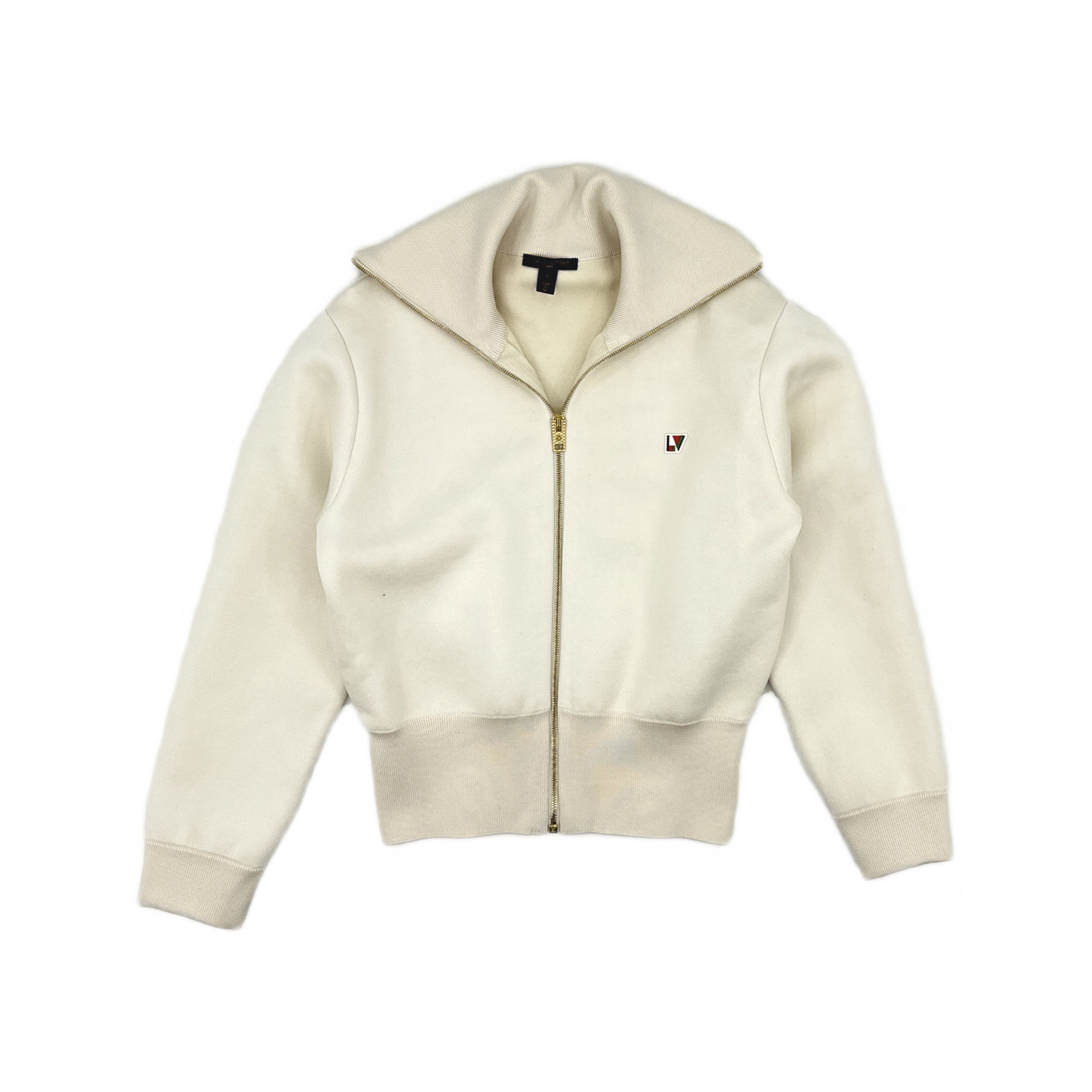 Louis Vuitton Louis Vuitton Logo Zip Jacket Size L Size L / US 10 / IT 46 - 1 Thumbnail