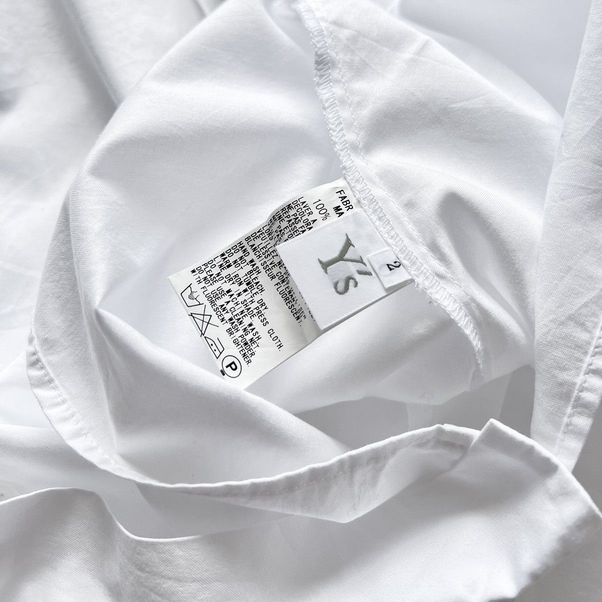 Y's × Yohji Yamamoto Y’s Sleeveless Cotton White Size M / US 6-8 / IT 42-44 - 1 Thumbnail