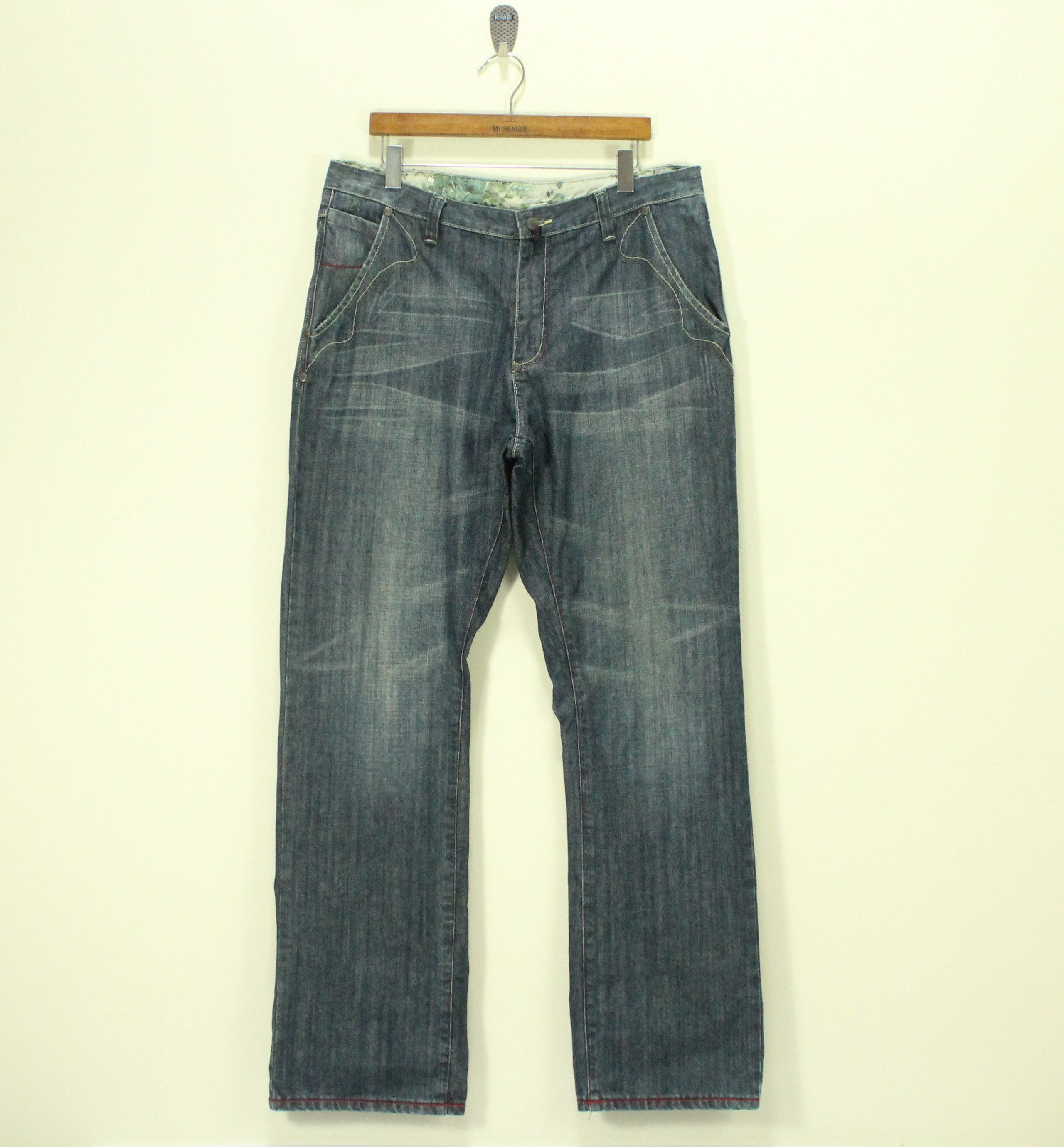 Artful Dodger ARTFUL DODGER Denim Printed Embroidered Motif Size US 38 / EU 54 - 4 Thumbnail