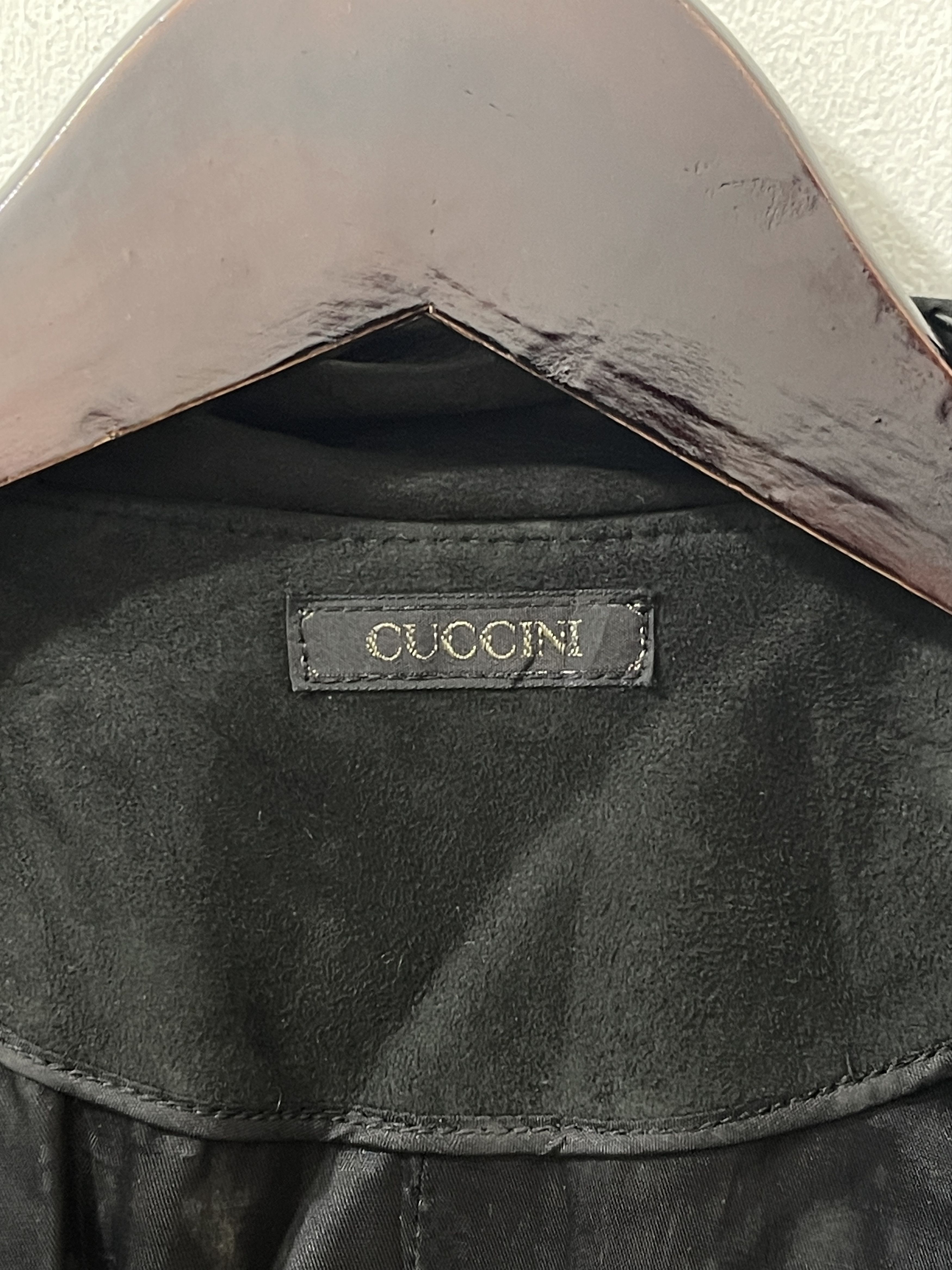 Japanese Brand Vintage Cuccini Apocalypse Gothic Punk Waxed Leather Jacket Size US XL / EU 56 / 4 - 5 Thumbnail