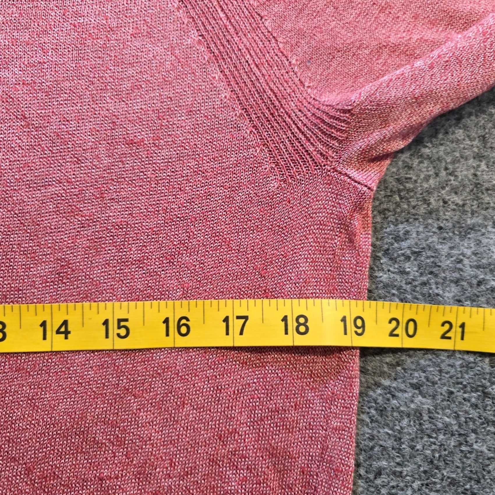 J.Crew J.CREW Sweater Womens XS Pink Linen Blend Pullover Round Neck Casual Capsule Knit Long Sleeve Regular Fit Size XS / US 0-2 / IT 36-38 - 5 Thumbnail