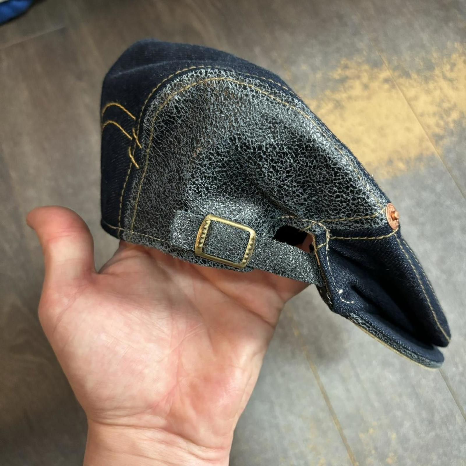 Levi's vintage Levi’s news boy cap 00s OS Size ONE SIZE - 4 Thumbnail