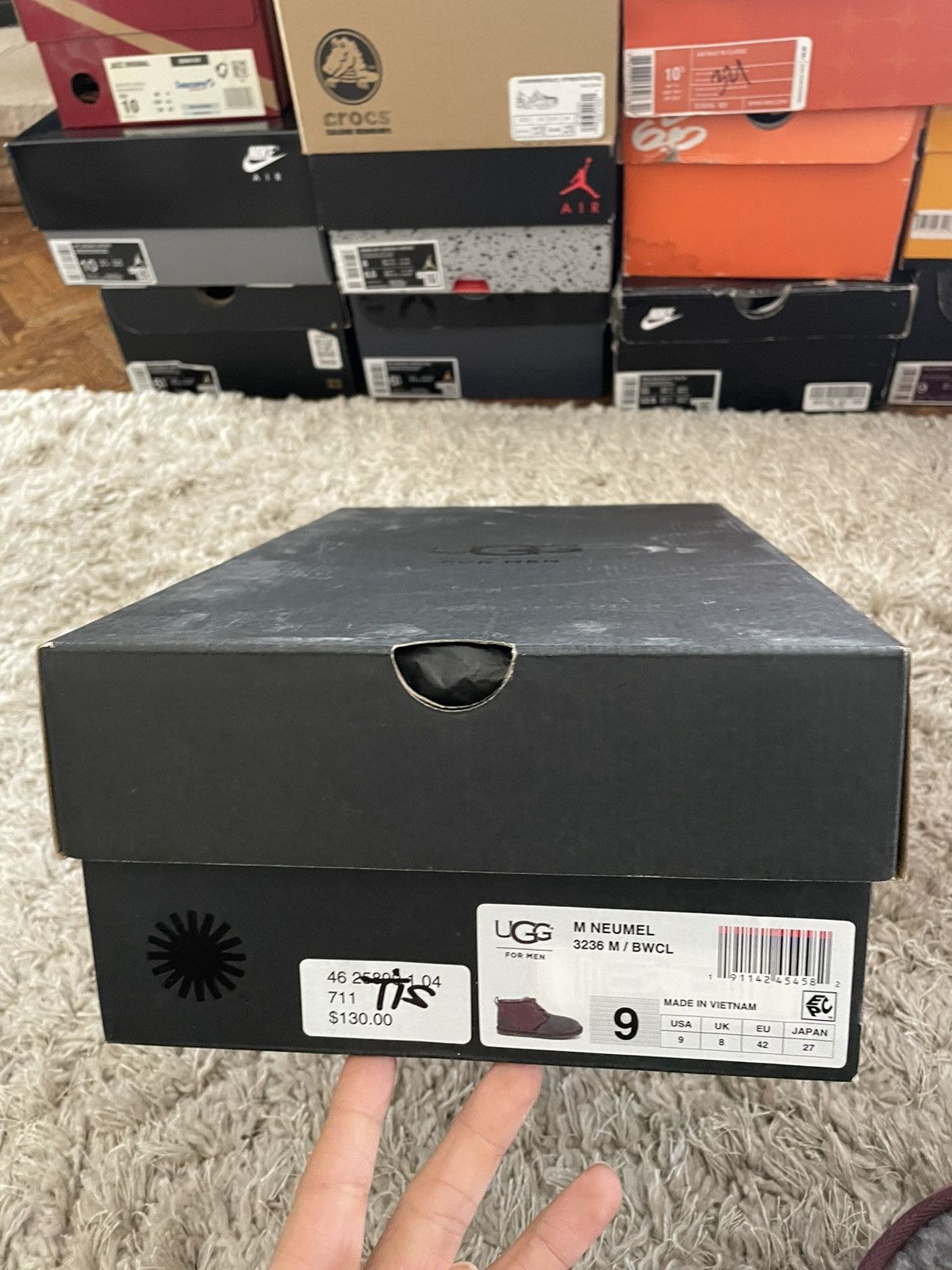 Ugg Uggs burgandy & ash black Size US 9 / EU 42 - 10 Thumbnail