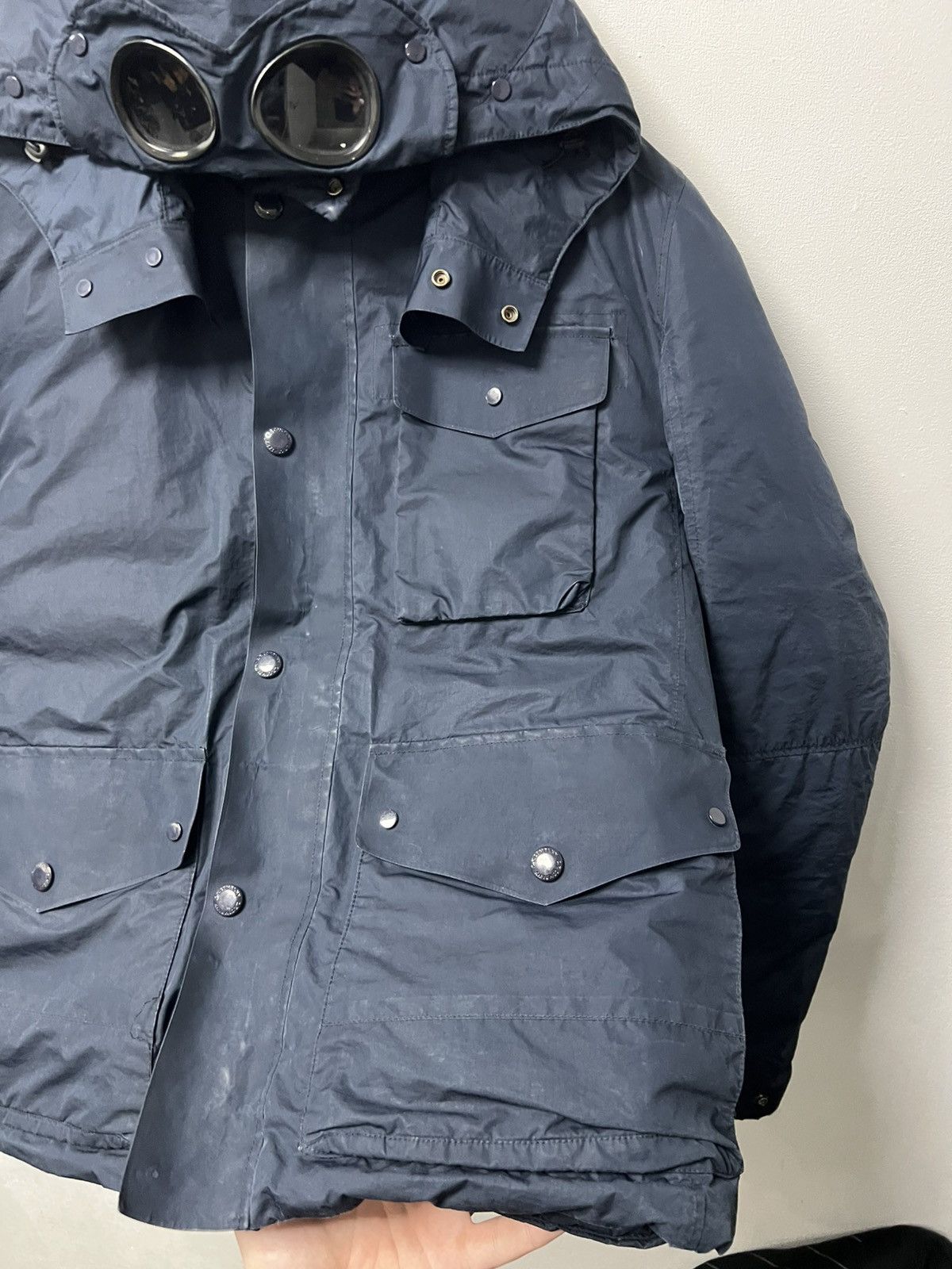 C.P. Company Vintage CP Company Goggle Down Puffer Jacket Hooded Casual Size US M / EU 48-50 / 2 - 6 Thumbnail
